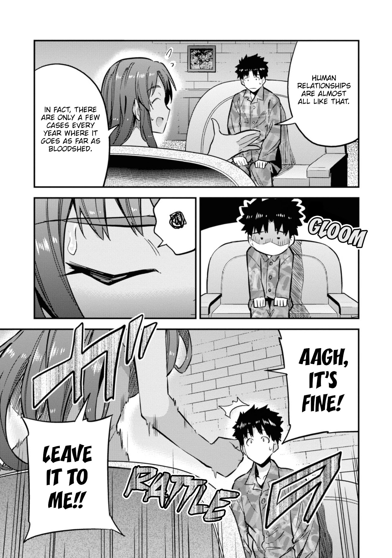 Risou no Himo Seikatsu Chapter 35 page 10 - Chapter 35: Aura vs Freya