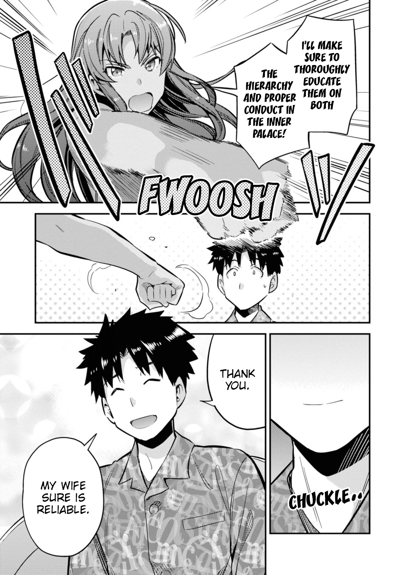 Risou no Himo Seikatsu Chapter 35 page 12 - Chapter 35: Aura vs Freya