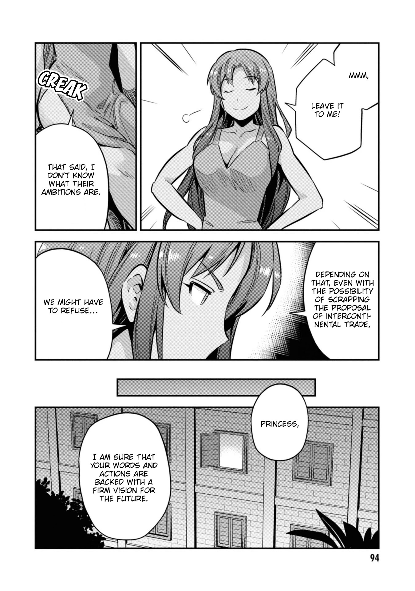 Risou no Himo Seikatsu Chapter 35 page 13 - Chapter 35: Aura vs Freya