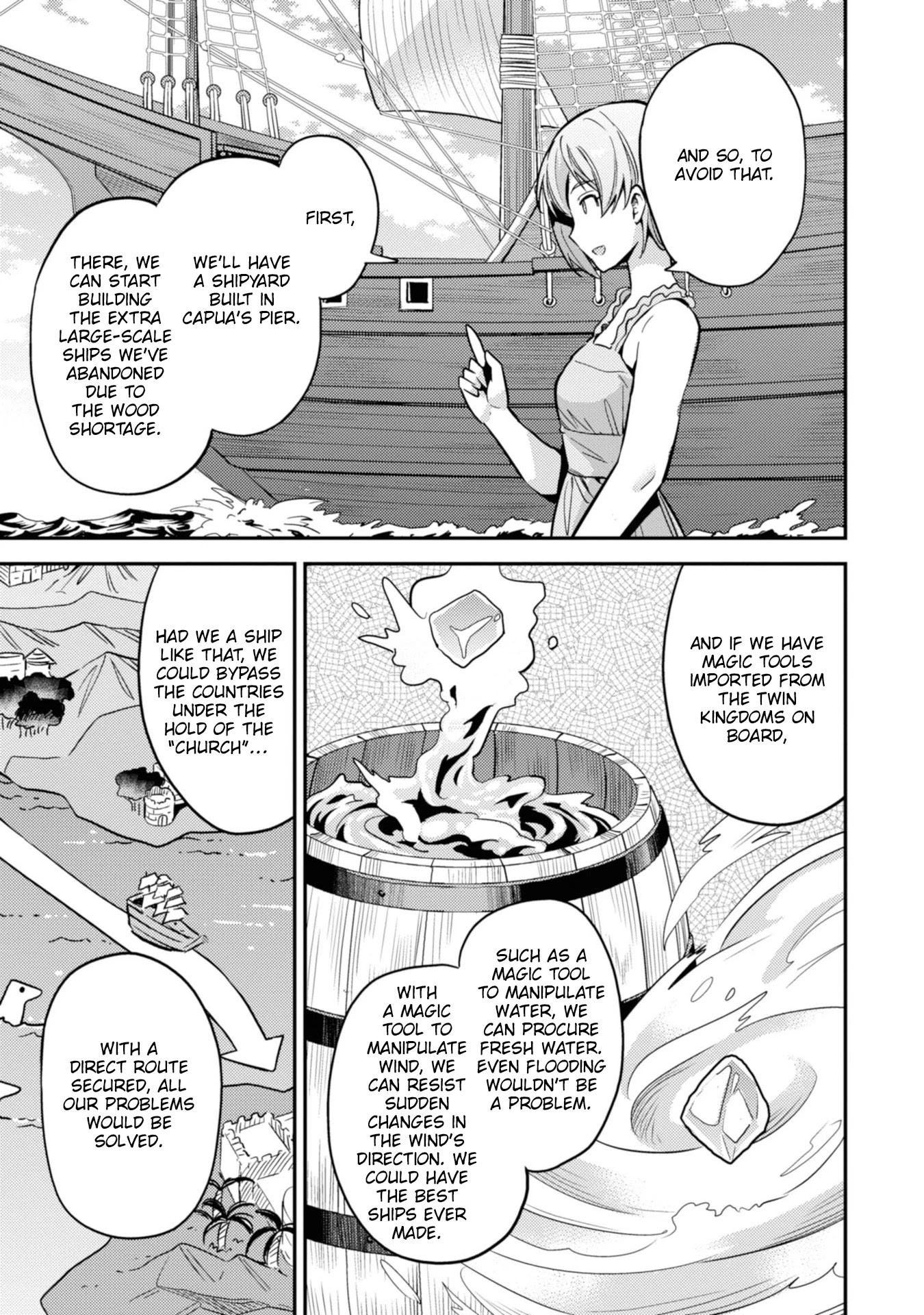 Risou no Himo Seikatsu Chapter 35 page 24 - Chapter 35: Aura vs Freya