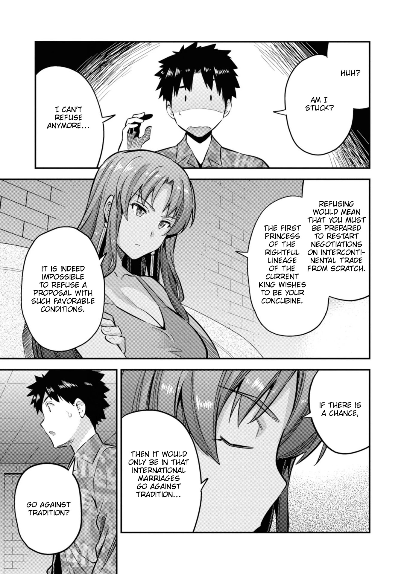 Risou no Himo Seikatsu Chapter 35 page 6 - Chapter 35: Aura vs Freya