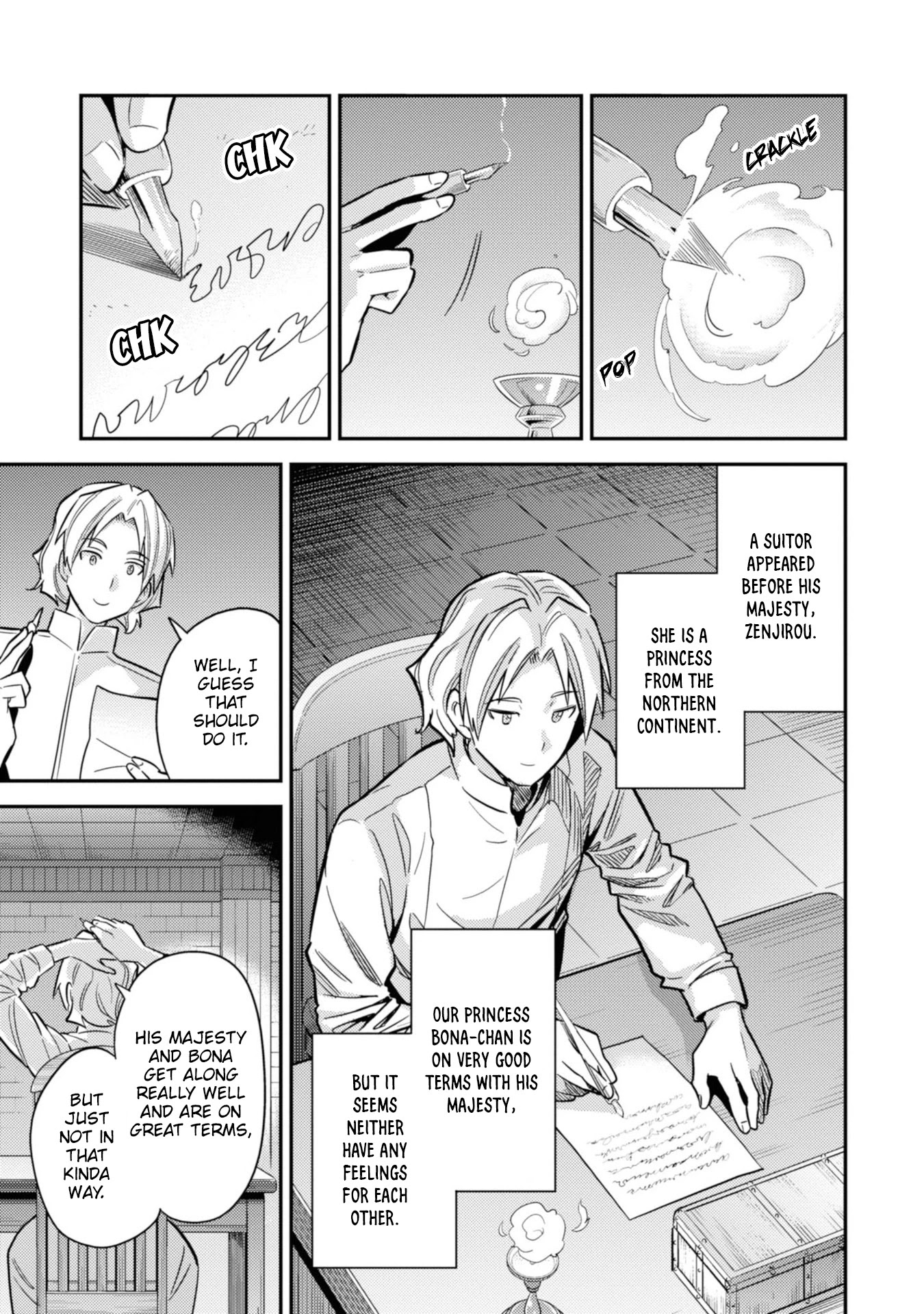 Risou no Himo Seikatsu Chapter 36 page 14 - Chapter 36: Zenjirou's Declaration of Determination