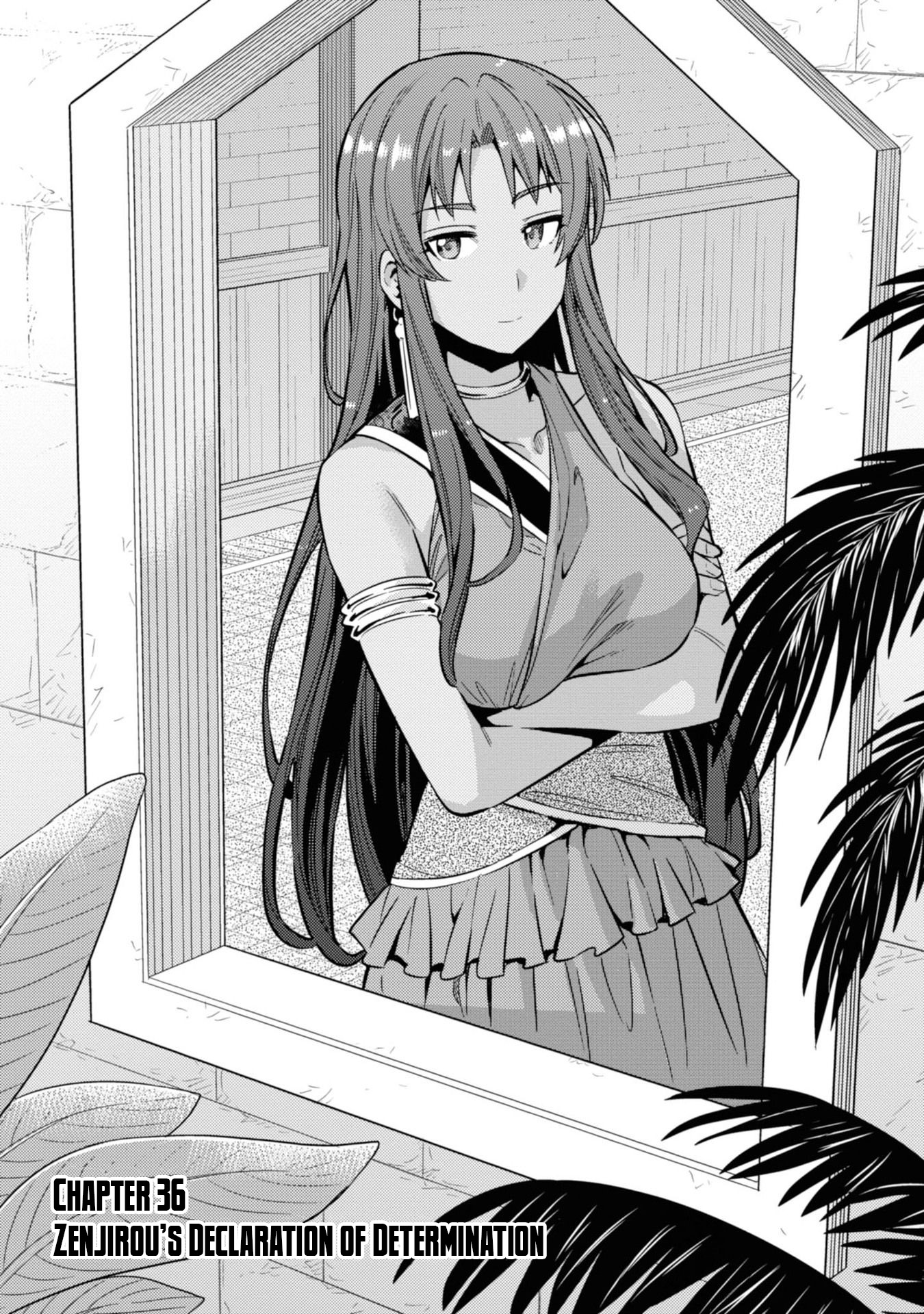 Risou no Himo Seikatsu Chapter 36 page 2 - Chapter 36: Zenjirou's Declaration of Determination