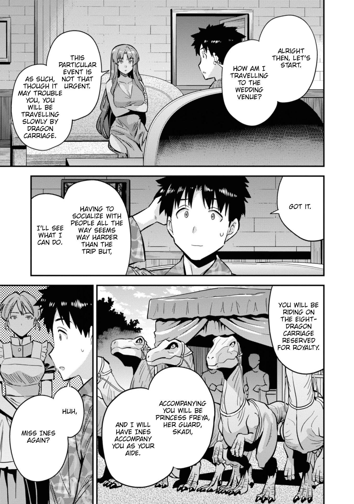 Risou no Himo Seikatsu Chapter 36 page 20 - Chapter 36: Zenjirou's Declaration of Determination
