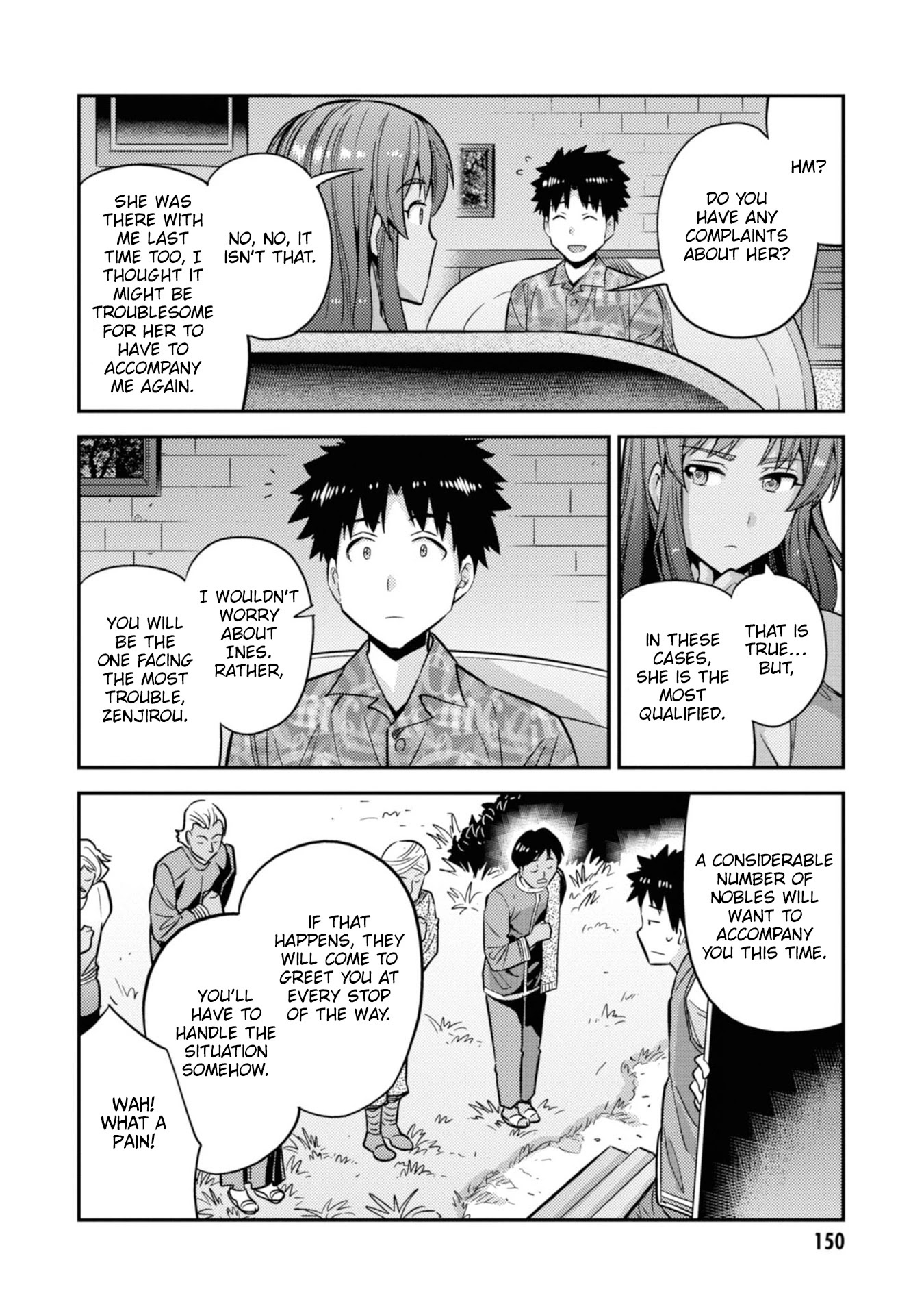 Risou no Himo Seikatsu Chapter 36 page 21 - Chapter 36: Zenjirou's Declaration of Determination