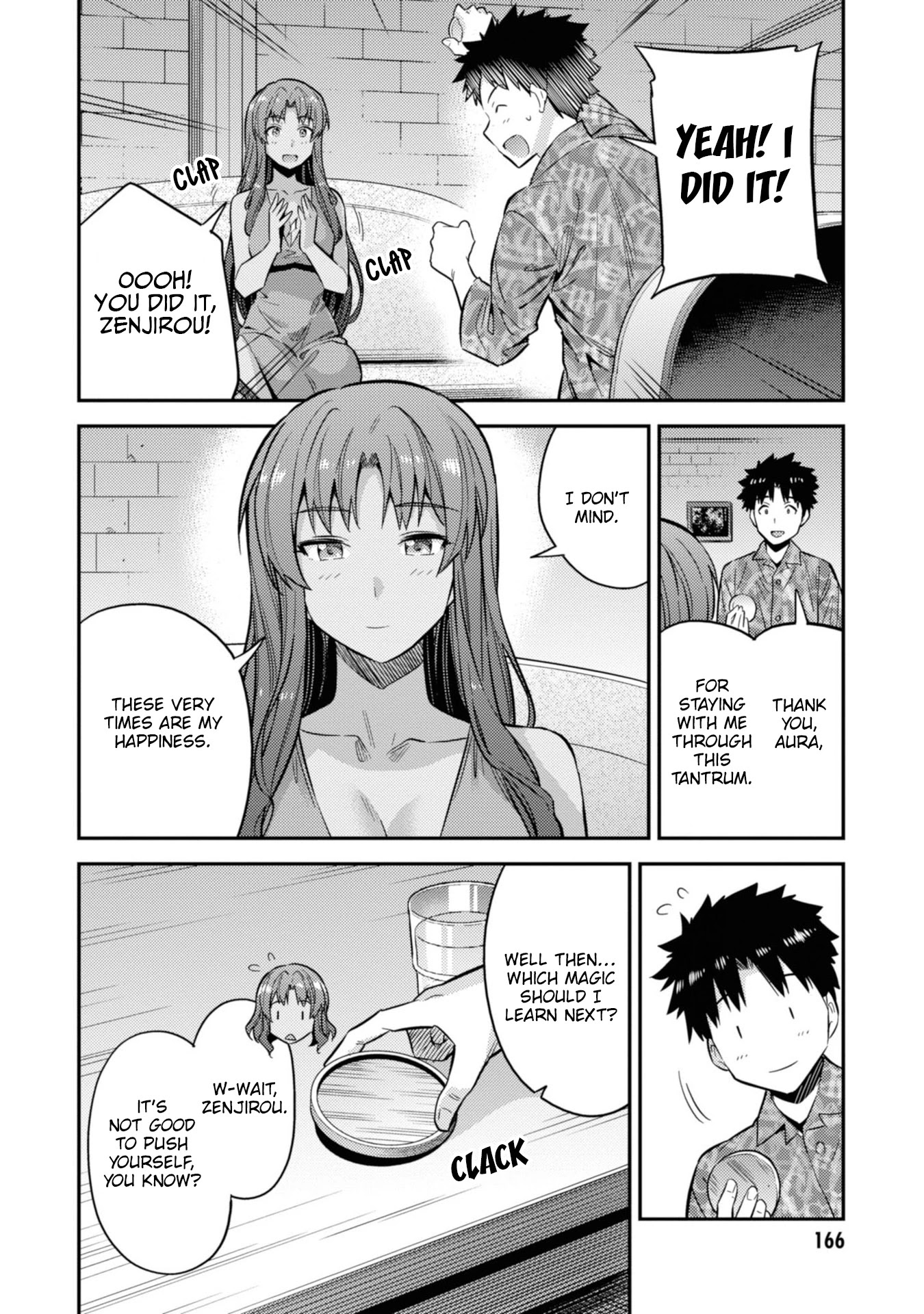 Risou no Himo Seikatsu Chapter 36 page 36 - Chapter 36: Zenjirou's Declaration of Determination