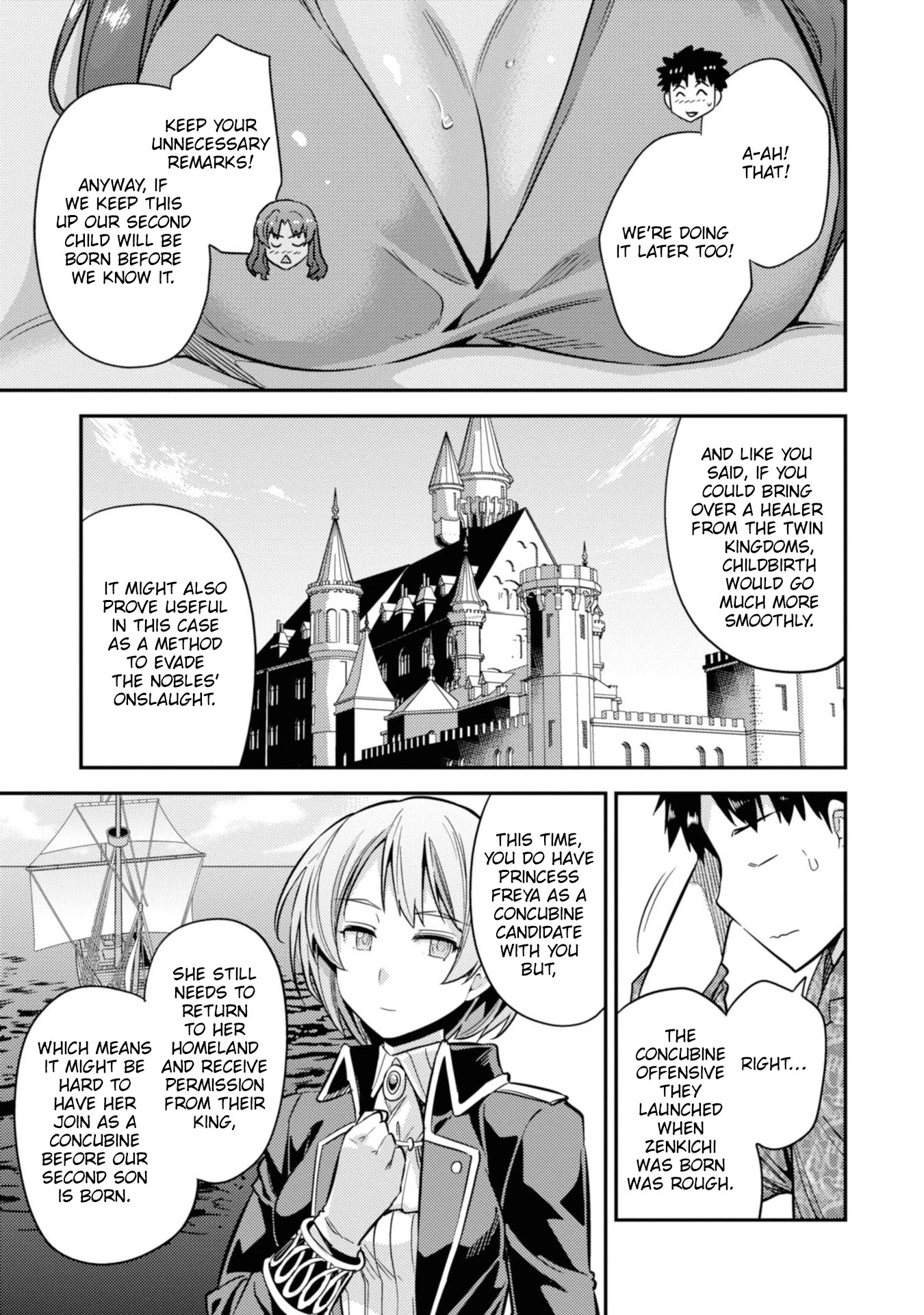 Risou no Himo Seikatsu Chapter 36 page 39 - Chapter 36: Zenjirou's Declaration of Determination