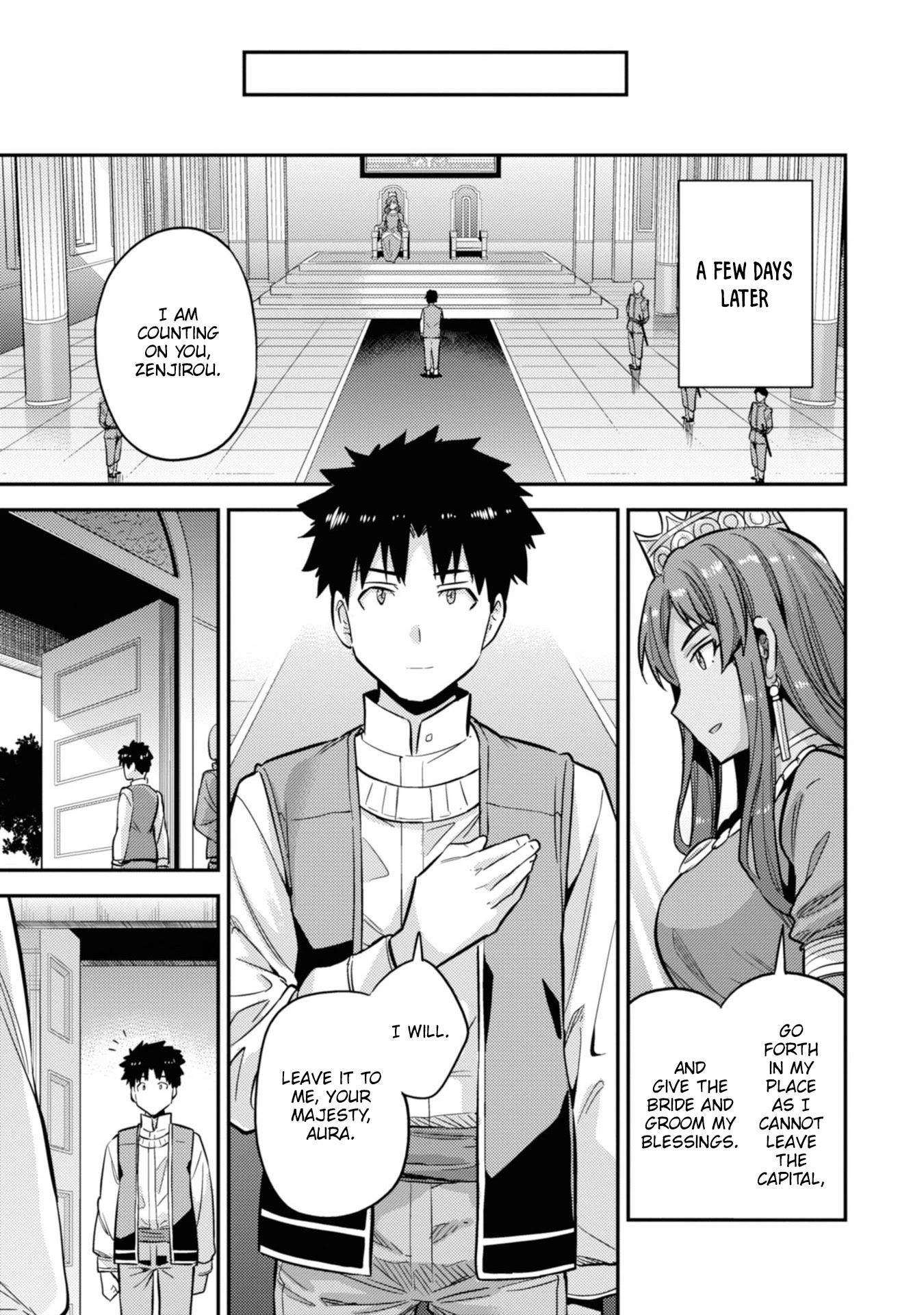 Risou no Himo Seikatsu Chapter 36 page 41 - Chapter 36: Zenjirou's Declaration of Determination