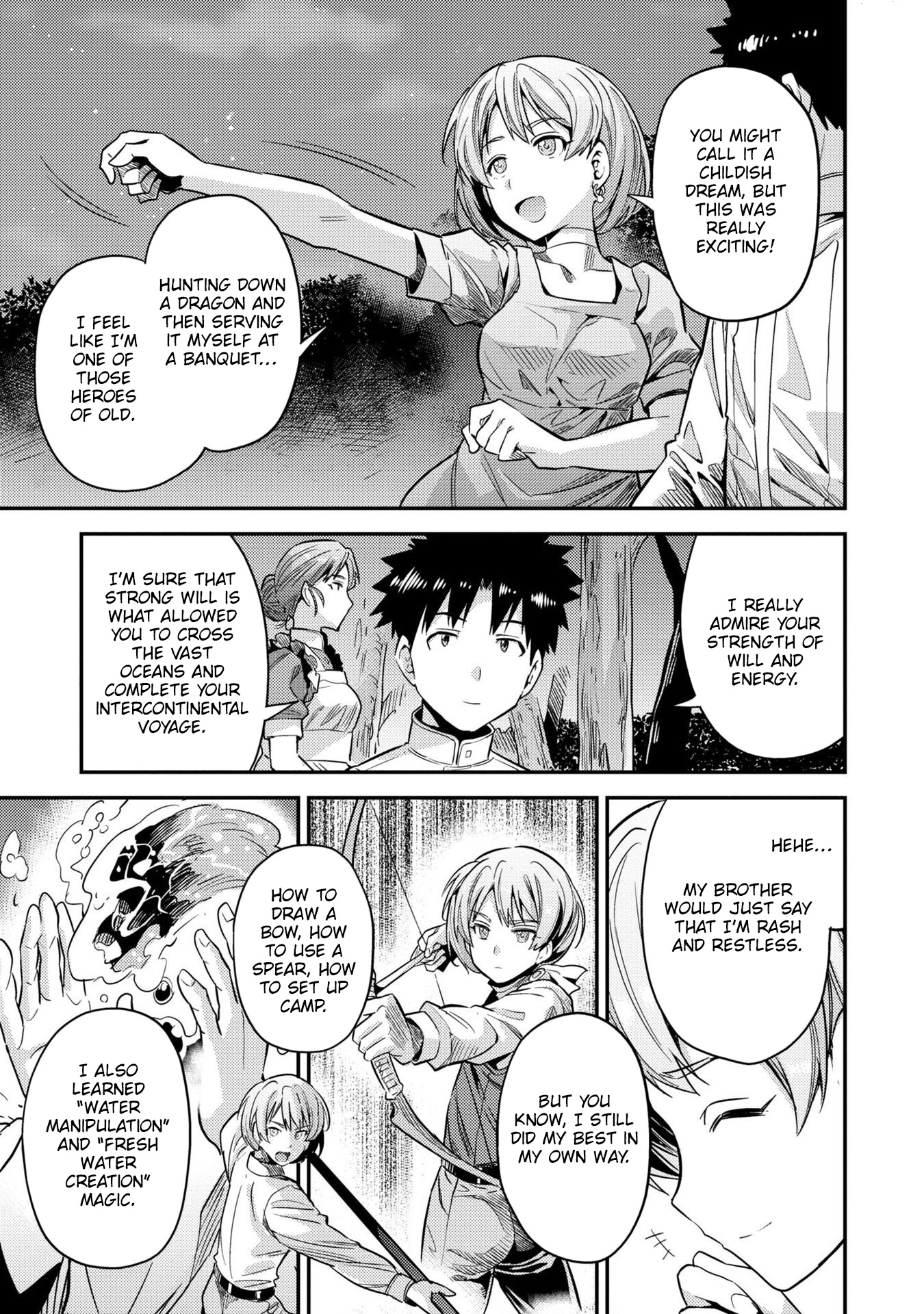 Risou no Himo Seikatsu Chapter 37 page 34 - Chapter 37: The Second Daughter of the Margrave of Gajeel
