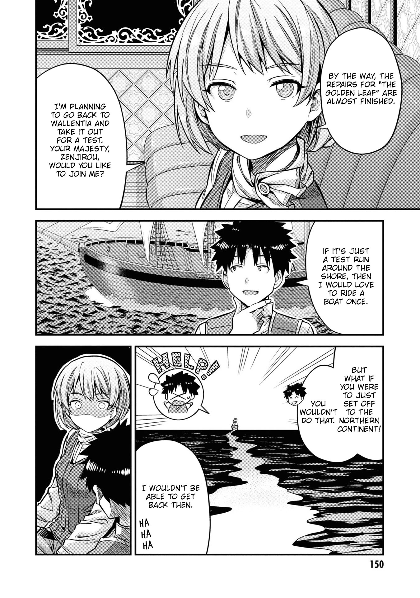 Risou no Himo Seikatsu Chapter 44 page 21 - Chapter 44: Now, back to the Capital
