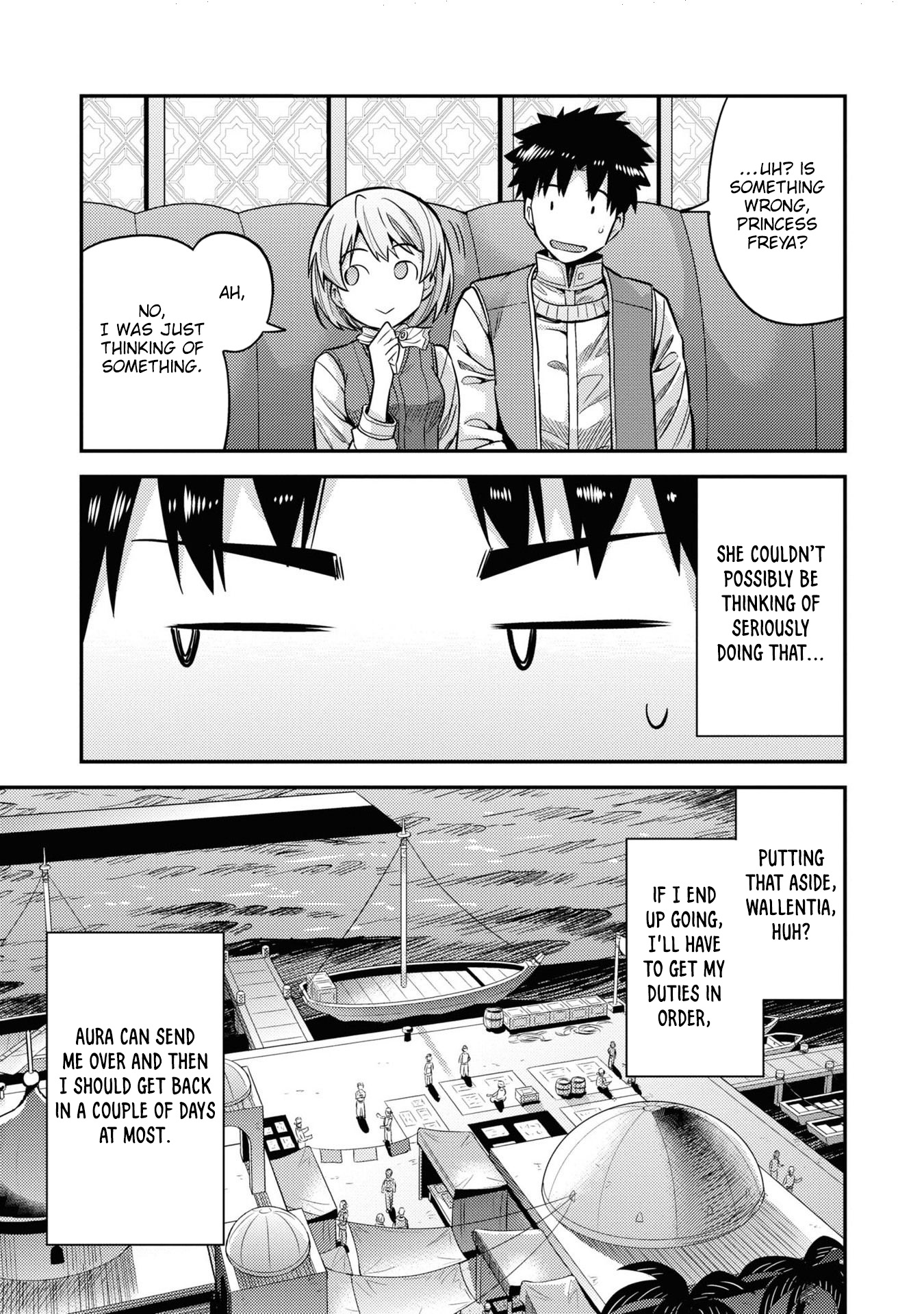 Risou no Himo Seikatsu Chapter 44 page 22 - Chapter 44: Now, back to the Capital