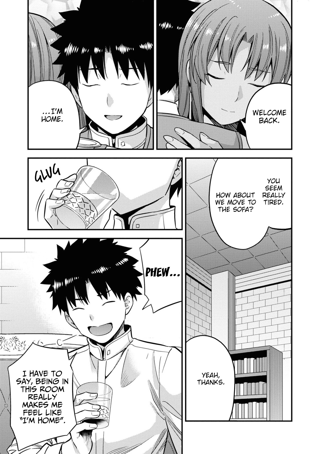 Risou no Himo Seikatsu Chapter 45 page 10 - Chapter 45: A Joyous Event