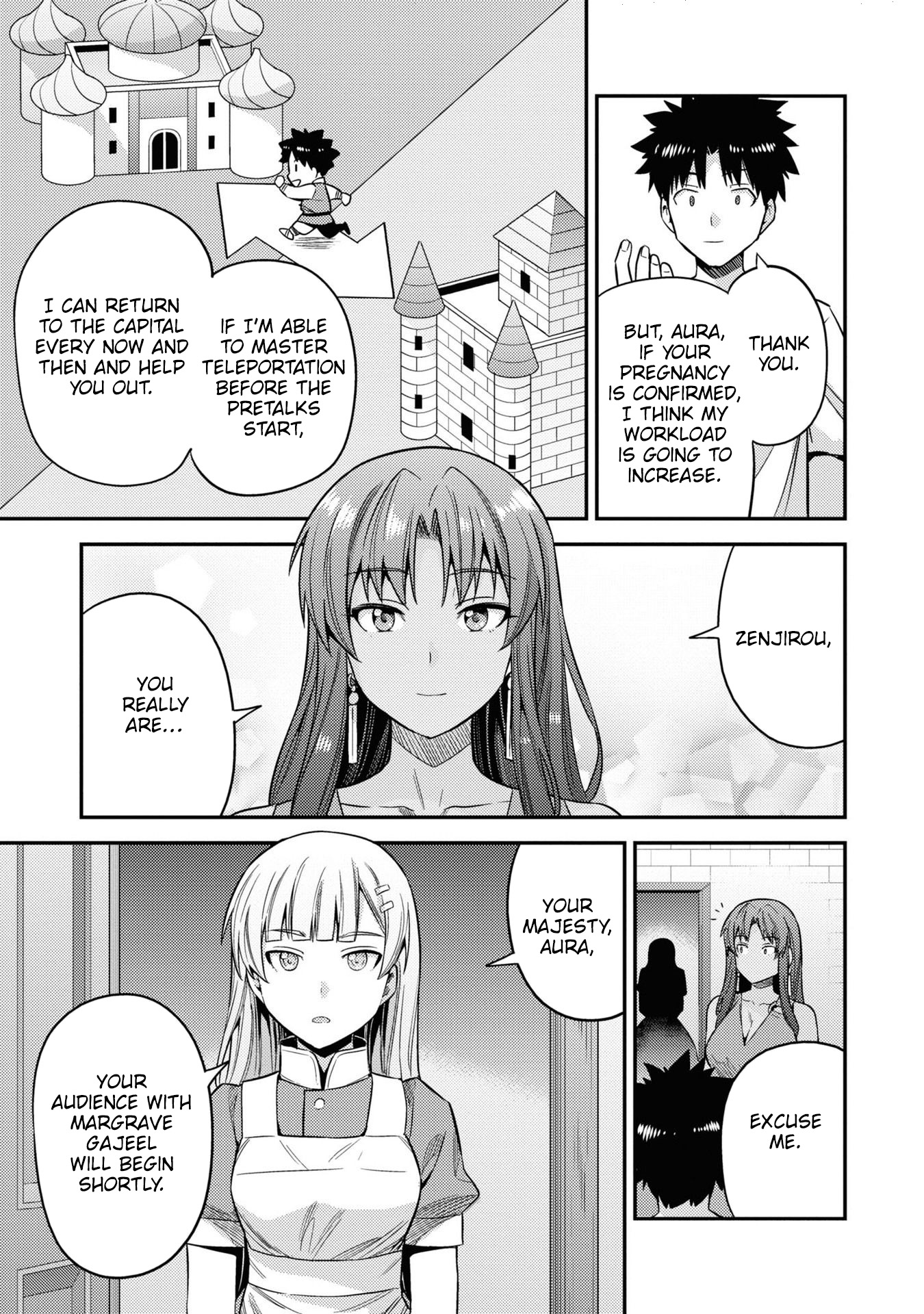 Risou no Himo Seikatsu Chapter 45 page 22 - Chapter 45: A Joyous Event