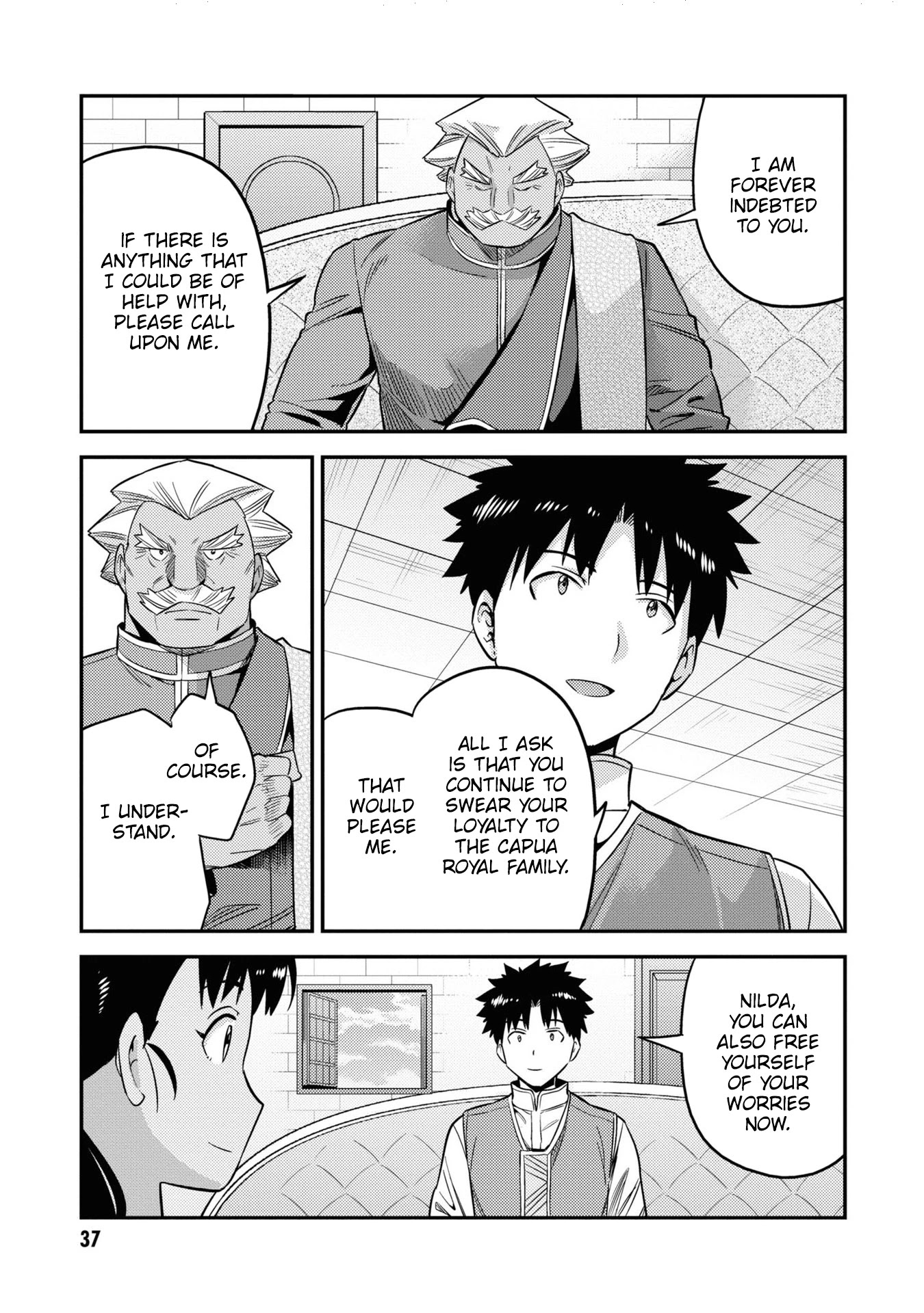 Risou no Himo Seikatsu Chapter 45 page 36 - Chapter 45: A Joyous Event