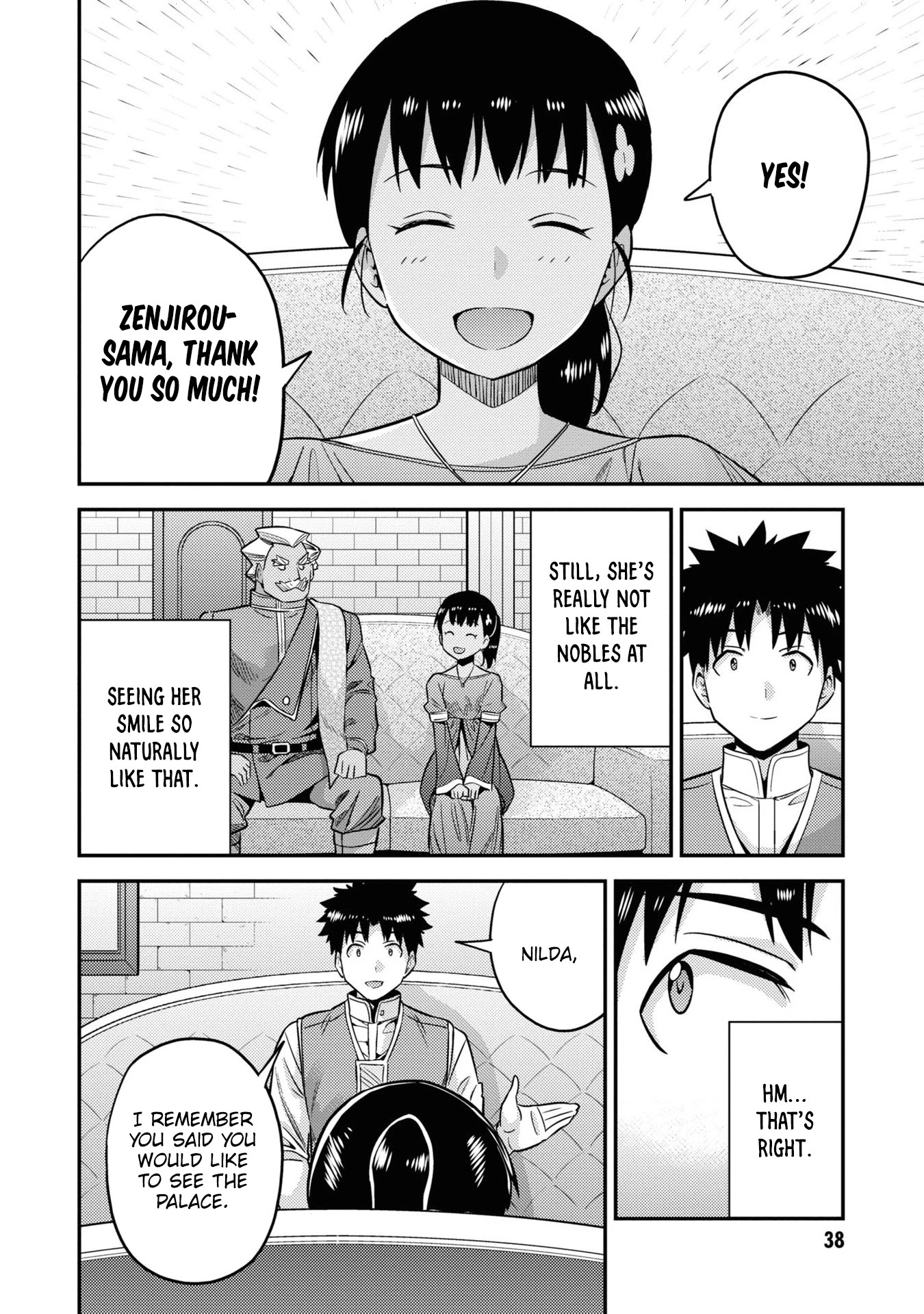 Risou no Himo Seikatsu Chapter 45 page 37 - Chapter 45: A Joyous Event