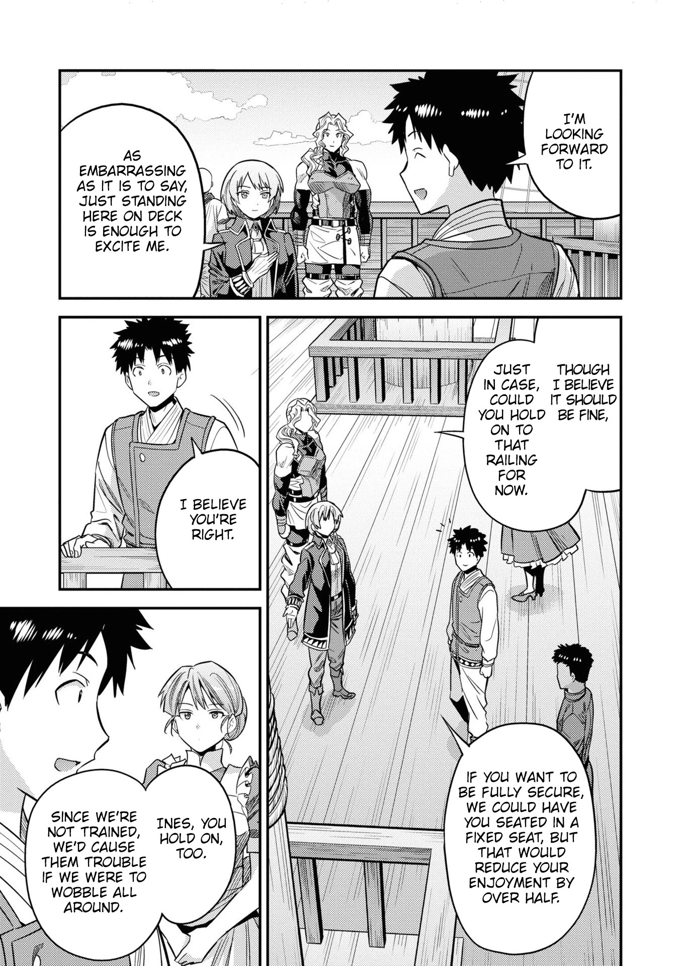 Risou no Himo Seikatsu Chapter 49 page 11 - Chapter 49: Weigh Anchors