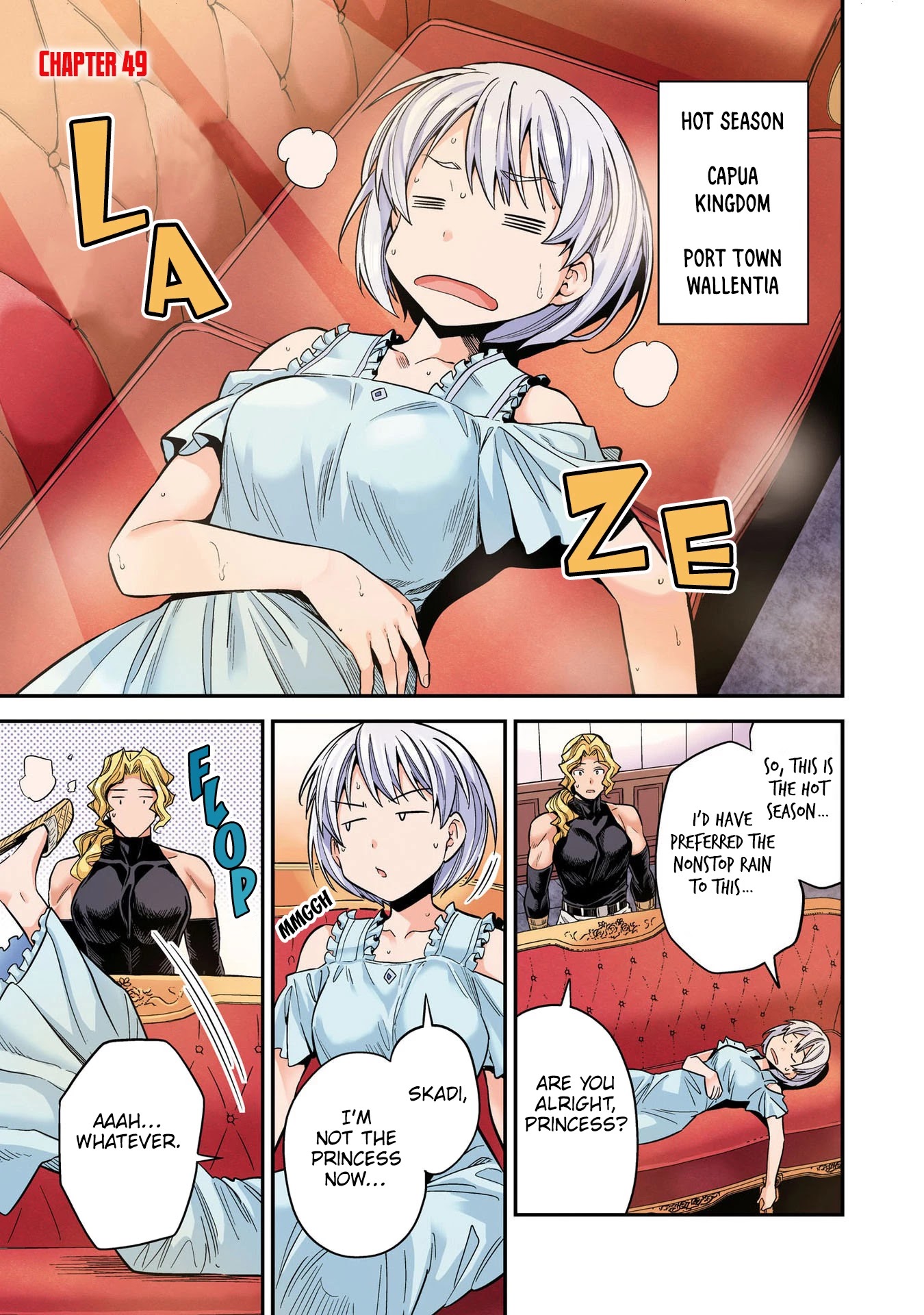 Risou no Himo Seikatsu Chapter 49 page 4 - Chapter 49: Weigh Anchors