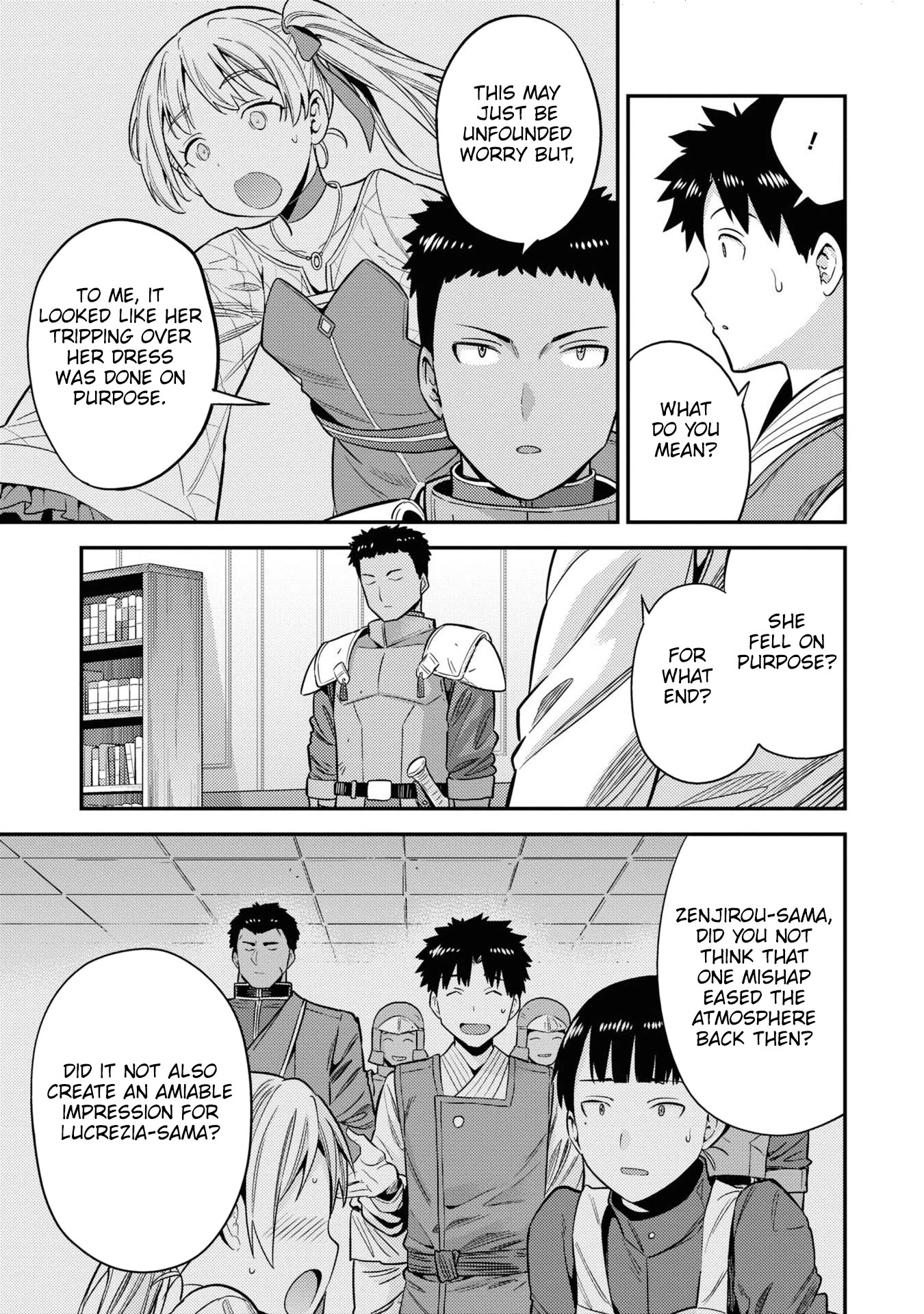 Risou no Himo Seikatsu Chapter 50 page 12 - Chapter 50: An Official Audience