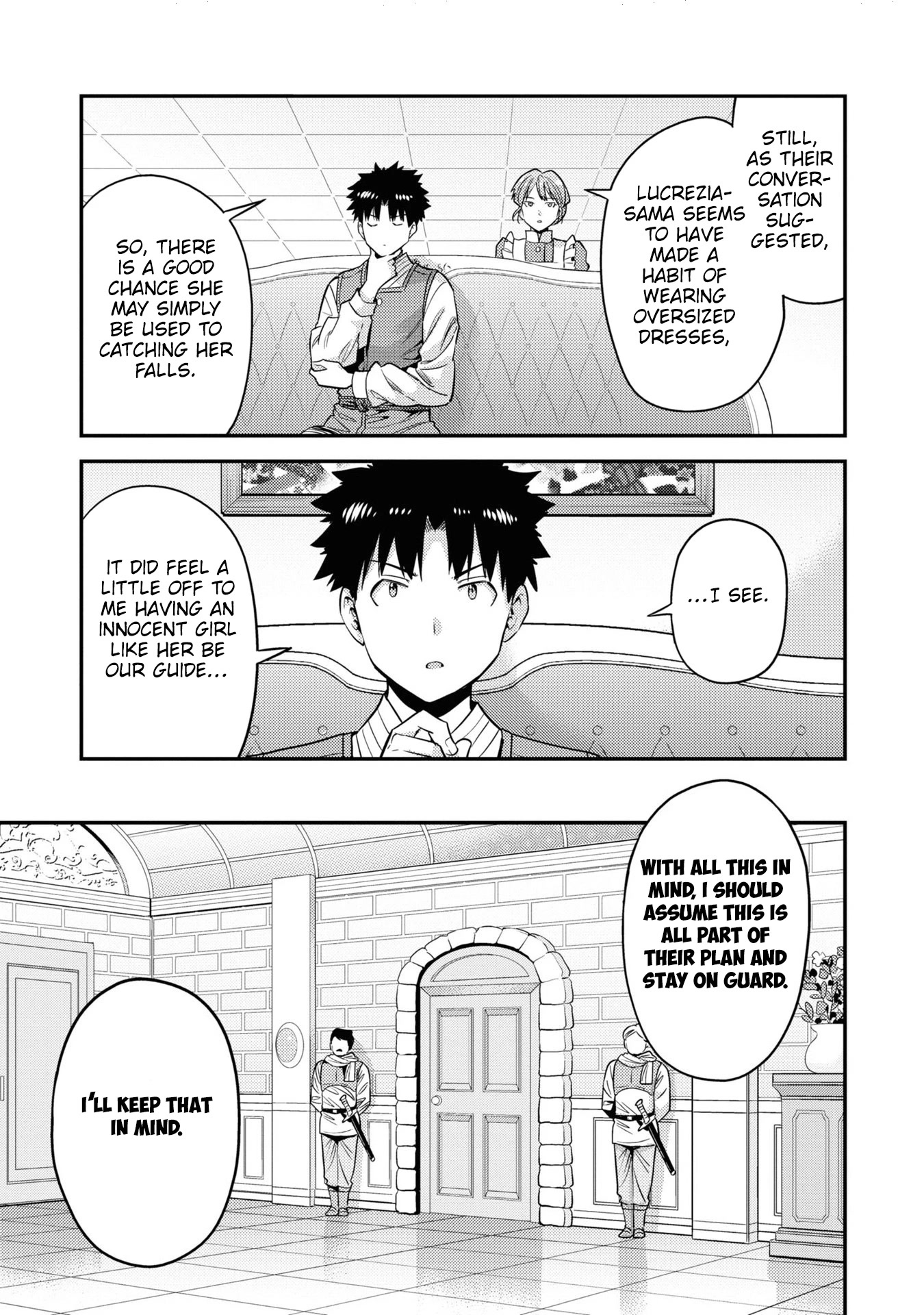 Risou no Himo Seikatsu Chapter 50 page 14 - Chapter 50: An Official Audience
