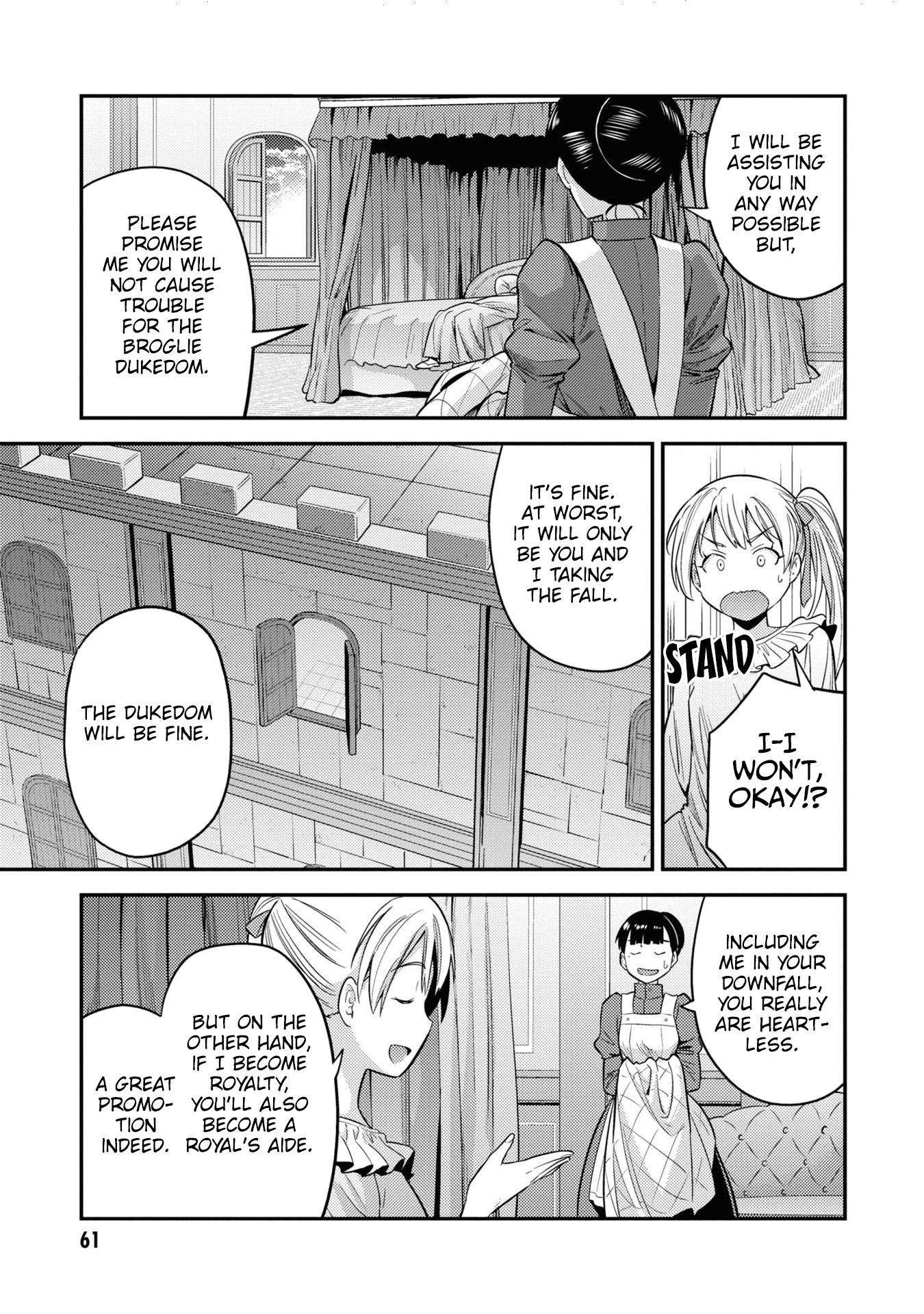 Risou no Himo Seikatsu Chapter 50 page 18 - Chapter 50: An Official Audience