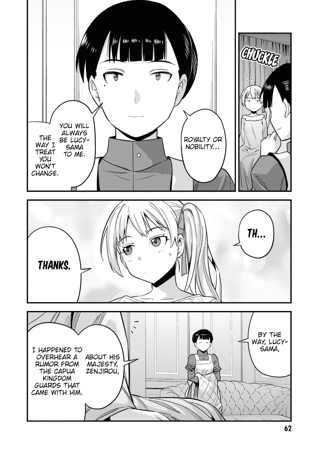 Risou no Himo Seikatsu Chapter 50 page 19 - Chapter 50: An Official Audience