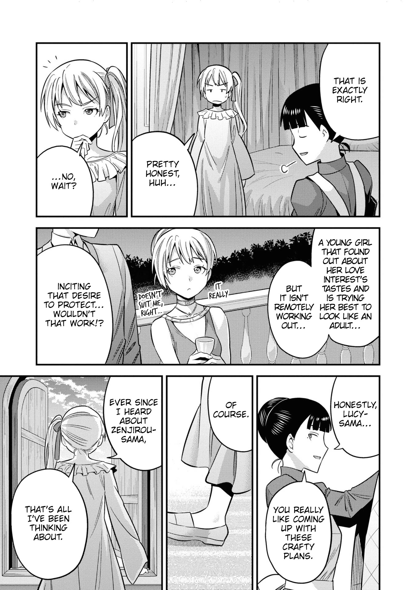 Risou no Himo Seikatsu Chapter 50 page 22 - Chapter 50: An Official Audience