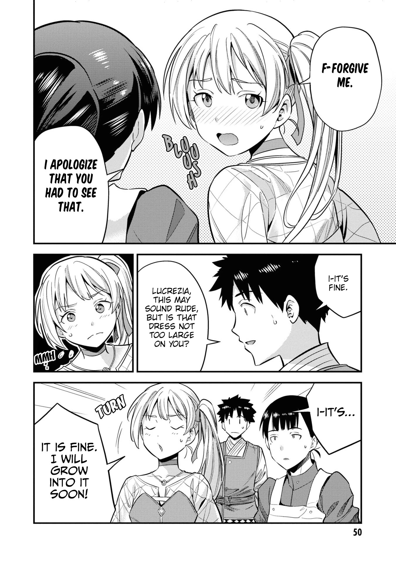 Risou no Himo Seikatsu Chapter 50 page 7 - Chapter 50: An Official Audience