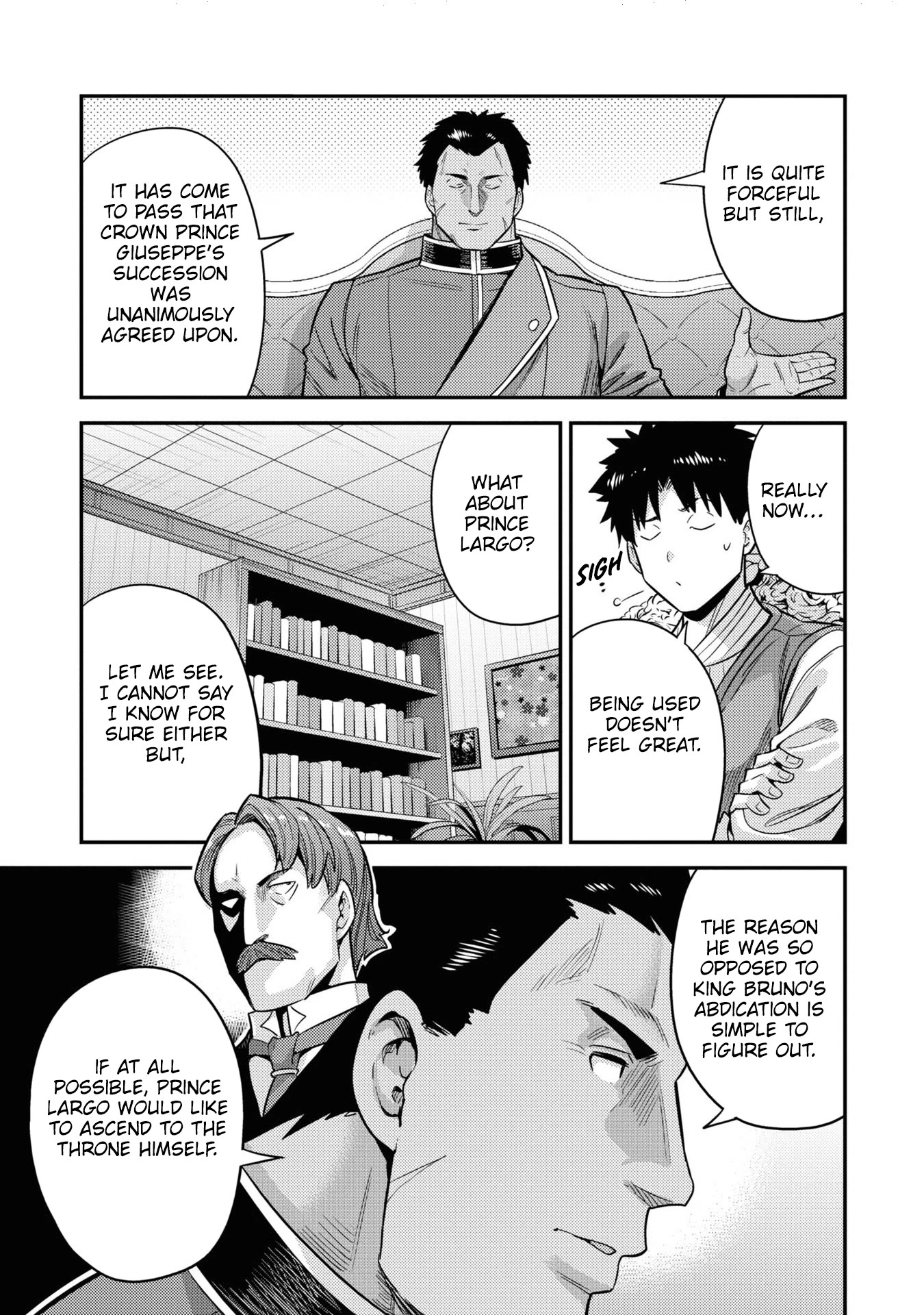 Risou no Himo Seikatsu Chapter 51 page 14 - Chapter 51: Succession to the Throne