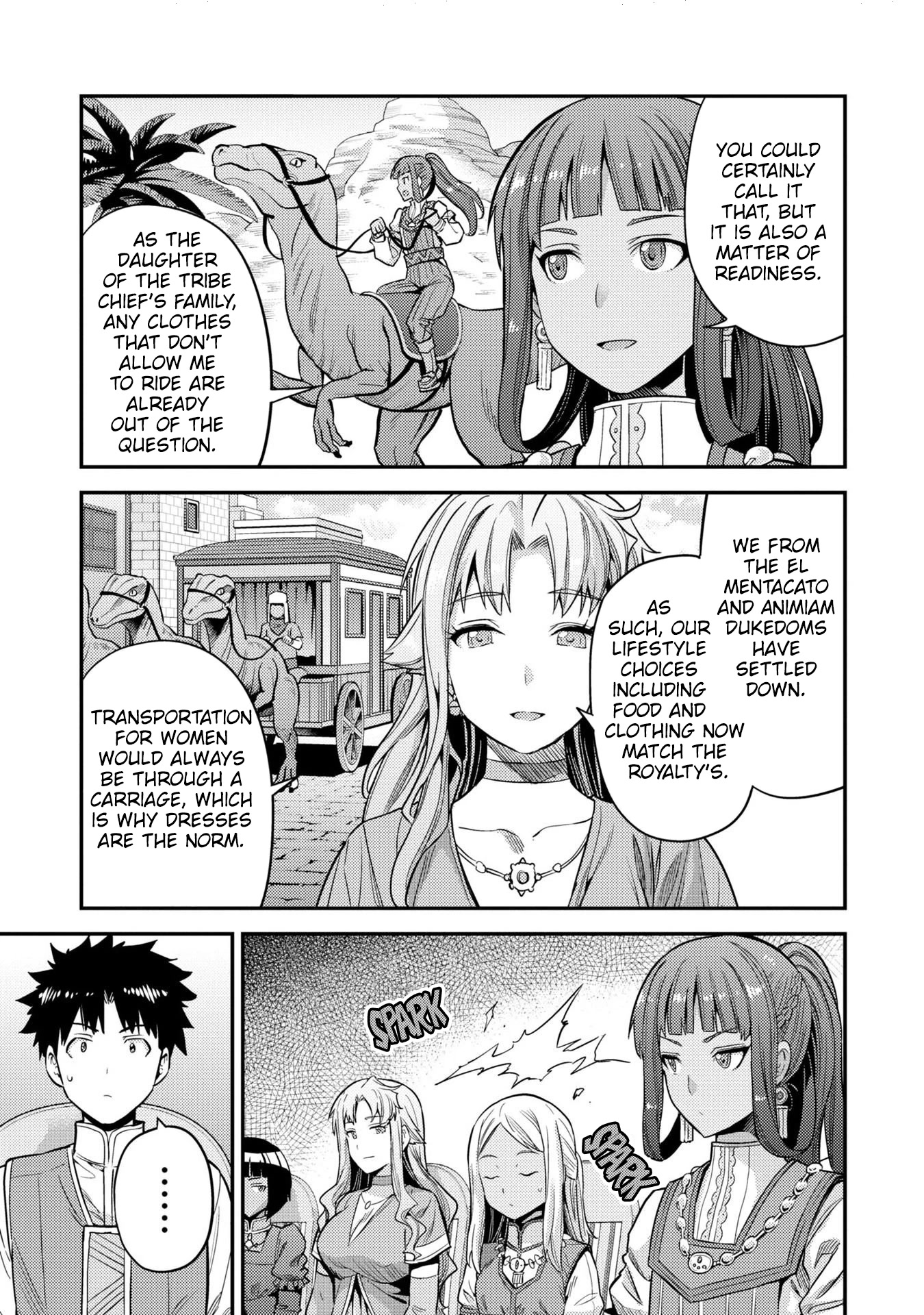 Risou no Himo Seikatsu Chapter 53 page 12 - Chapter 53: A Country of Conflicts