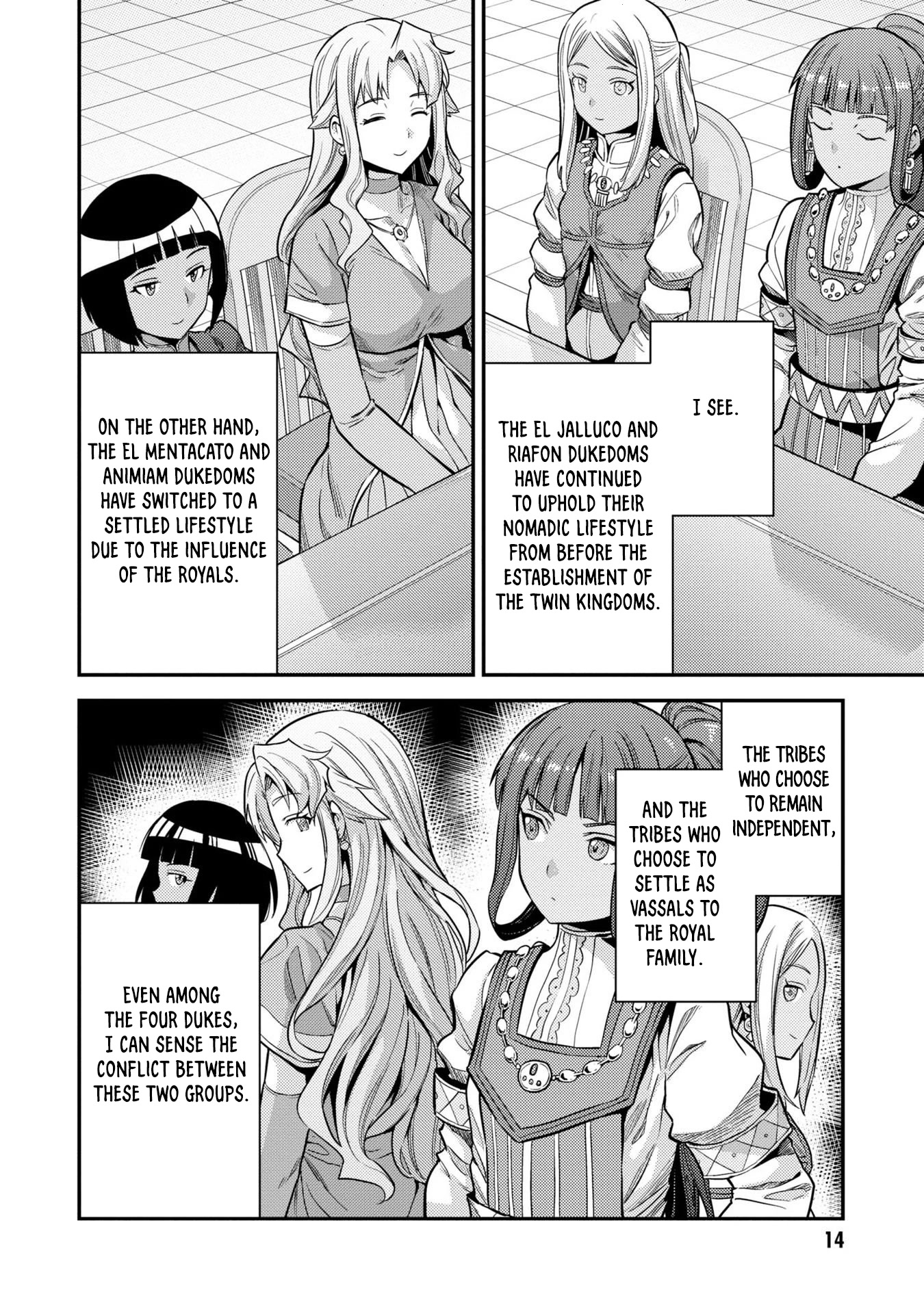 Risou no Himo Seikatsu Chapter 53 page 13 - Chapter 53: A Country of Conflicts