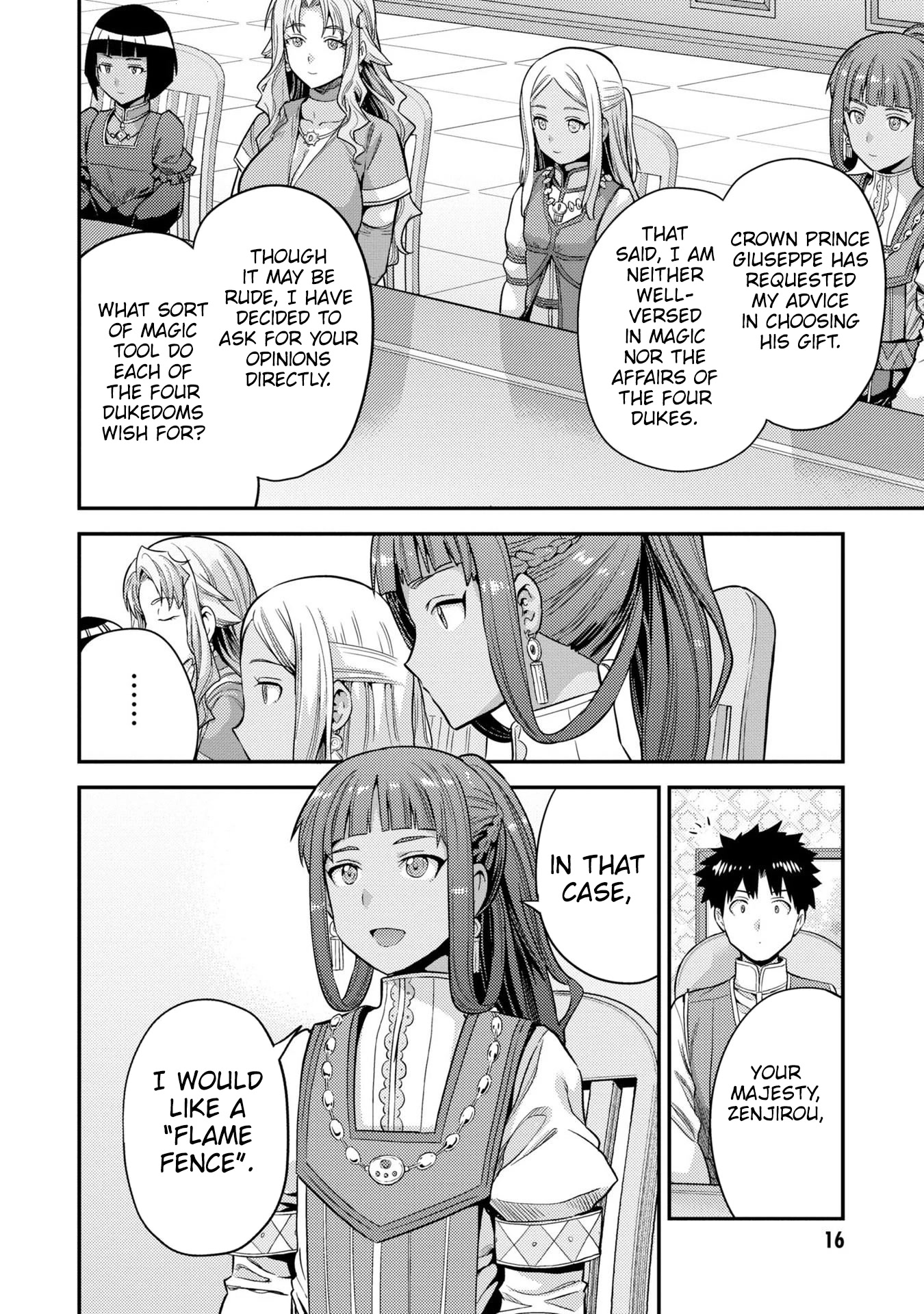 Risou no Himo Seikatsu Chapter 53 page 15 - Chapter 53: A Country of Conflicts