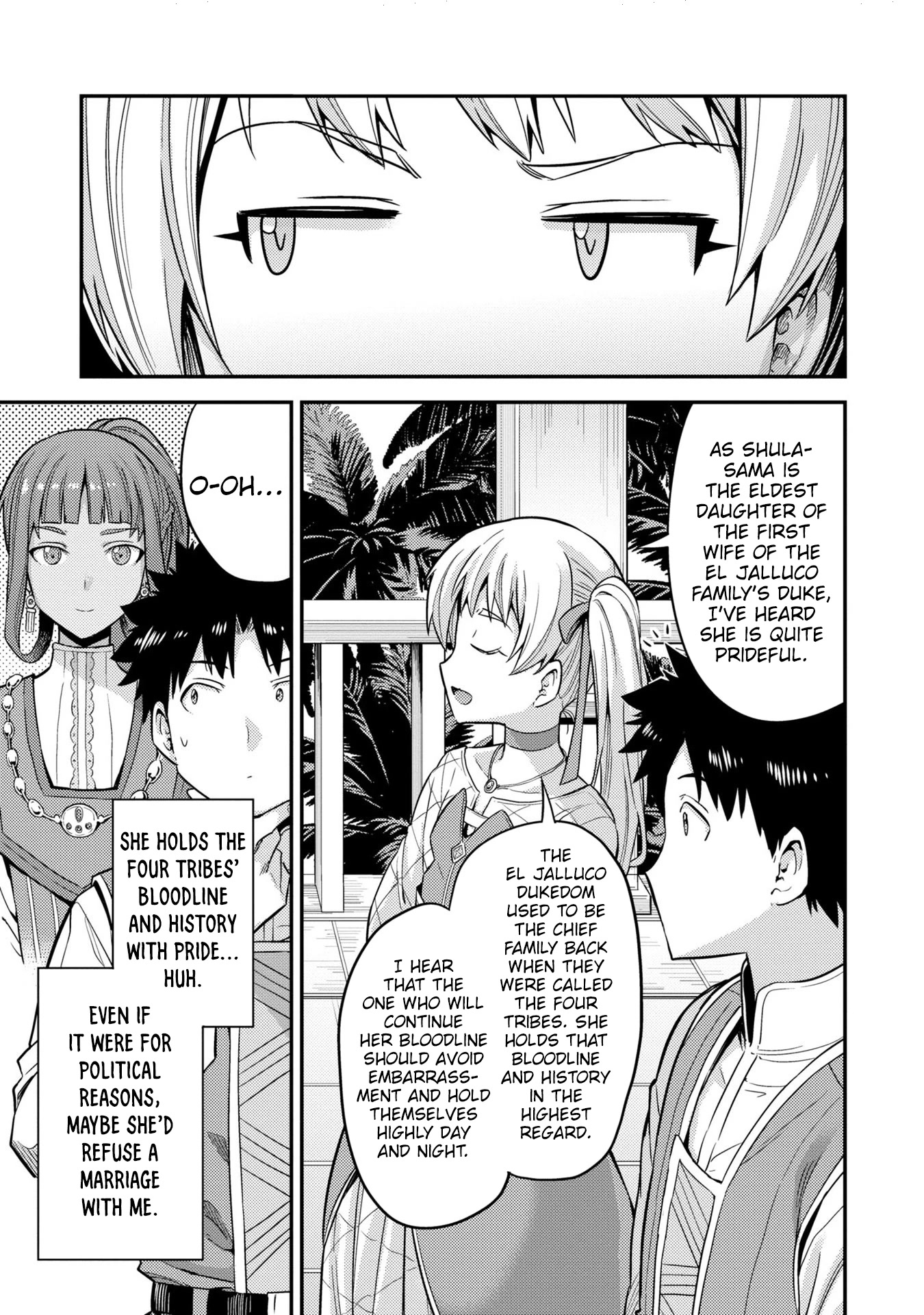 Risou no Himo Seikatsu Chapter 53 page 28 - Chapter 53: A Country of Conflicts