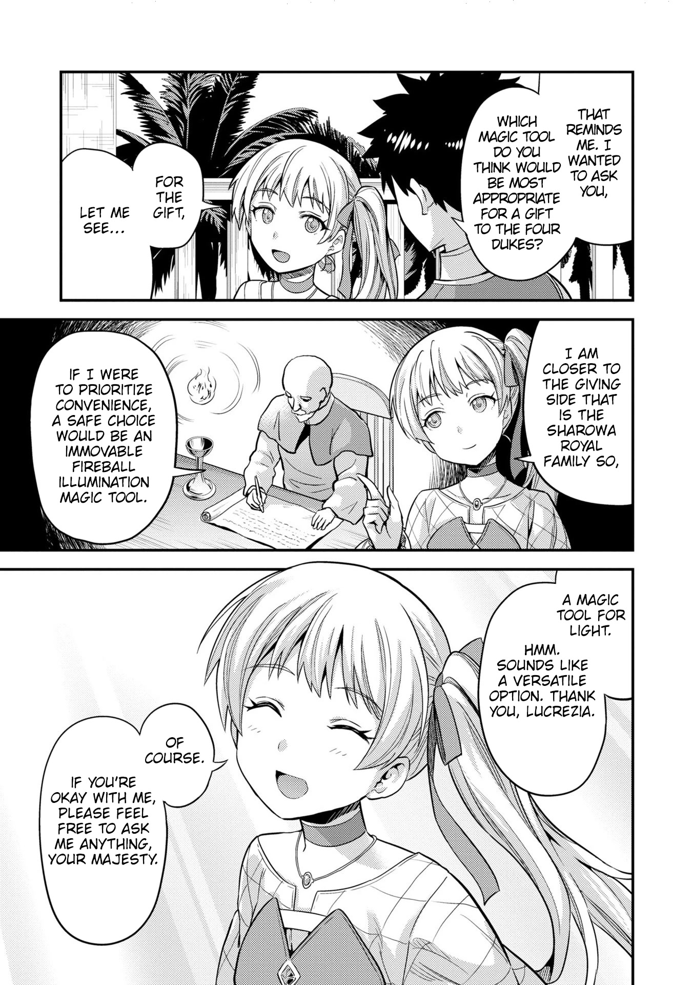 Risou no Himo Seikatsu Chapter 53 page 32 - Chapter 53: A Country of Conflicts