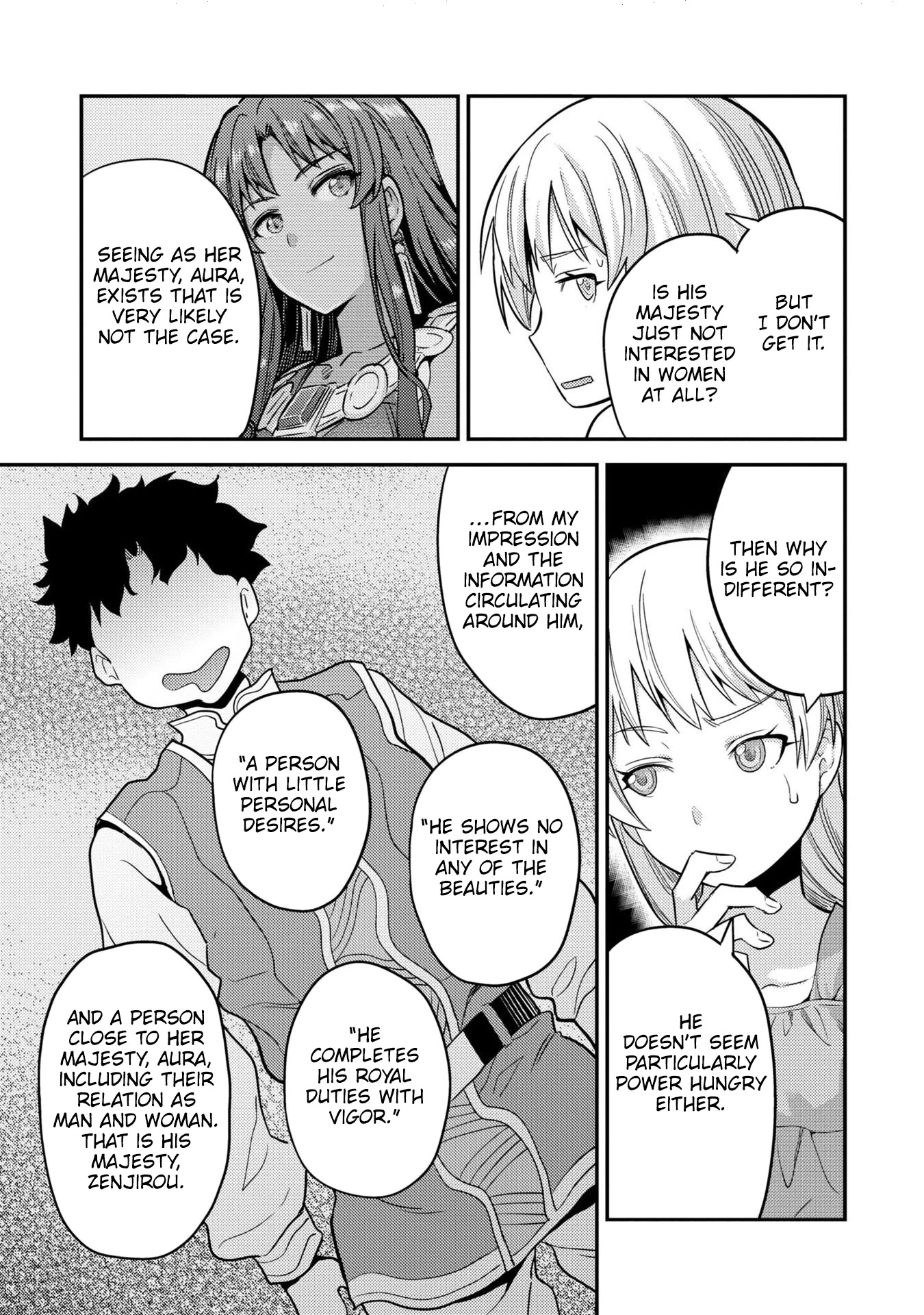 Risou no Himo Seikatsu Chapter 53 page 36 - Chapter 53: A Country of Conflicts