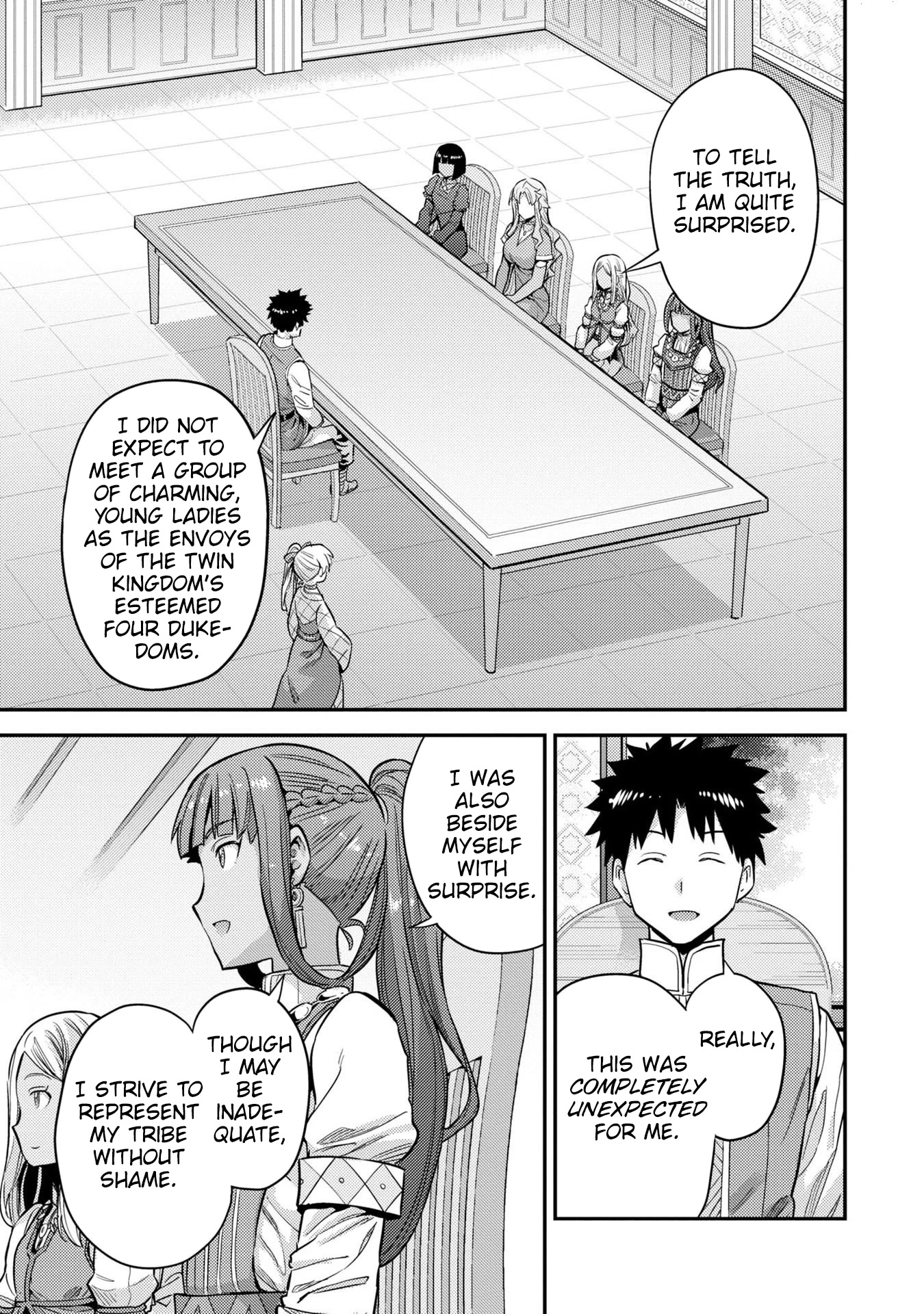 Risou no Himo Seikatsu Chapter 53 page 8 - Chapter 53: A Country of Conflicts