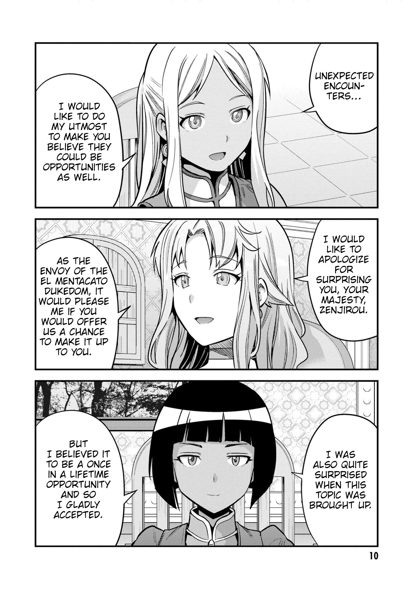 Risou no Himo Seikatsu Chapter 53 page 9 - Chapter 53: A Country of Conflicts