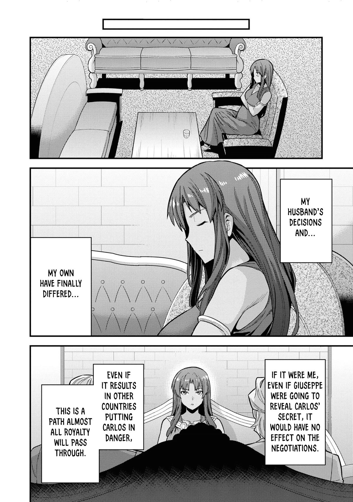 Risou no Himo Seikatsu Chapter 58 page 35 - Chapter 58: The Royal Family's Decision