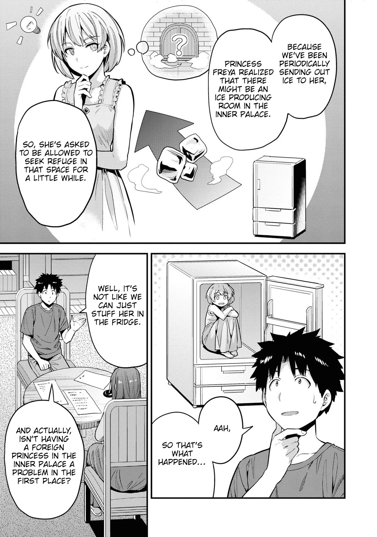 Risou no Himo Seikatsu Chapter 59 page 10 - Chapter 59: My dear home
