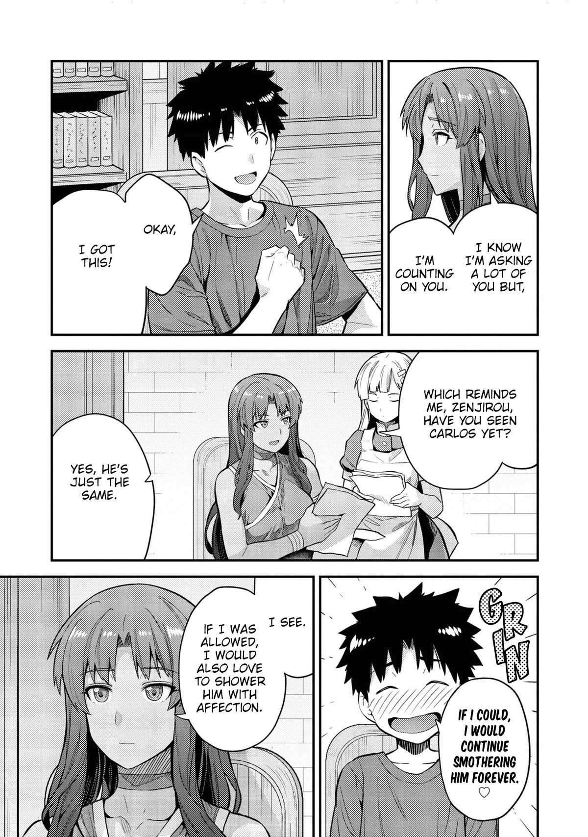 Risou no Himo Seikatsu Chapter 59 page 16 - Chapter 59: My dear home