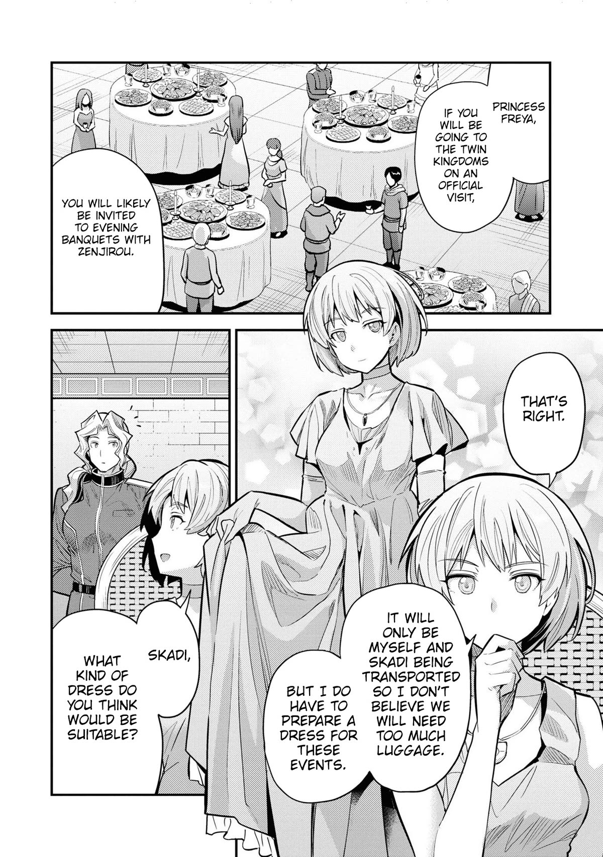 Risou no Himo Seikatsu Chapter 60 page 11 - Chapter 60: Capua Royal Family