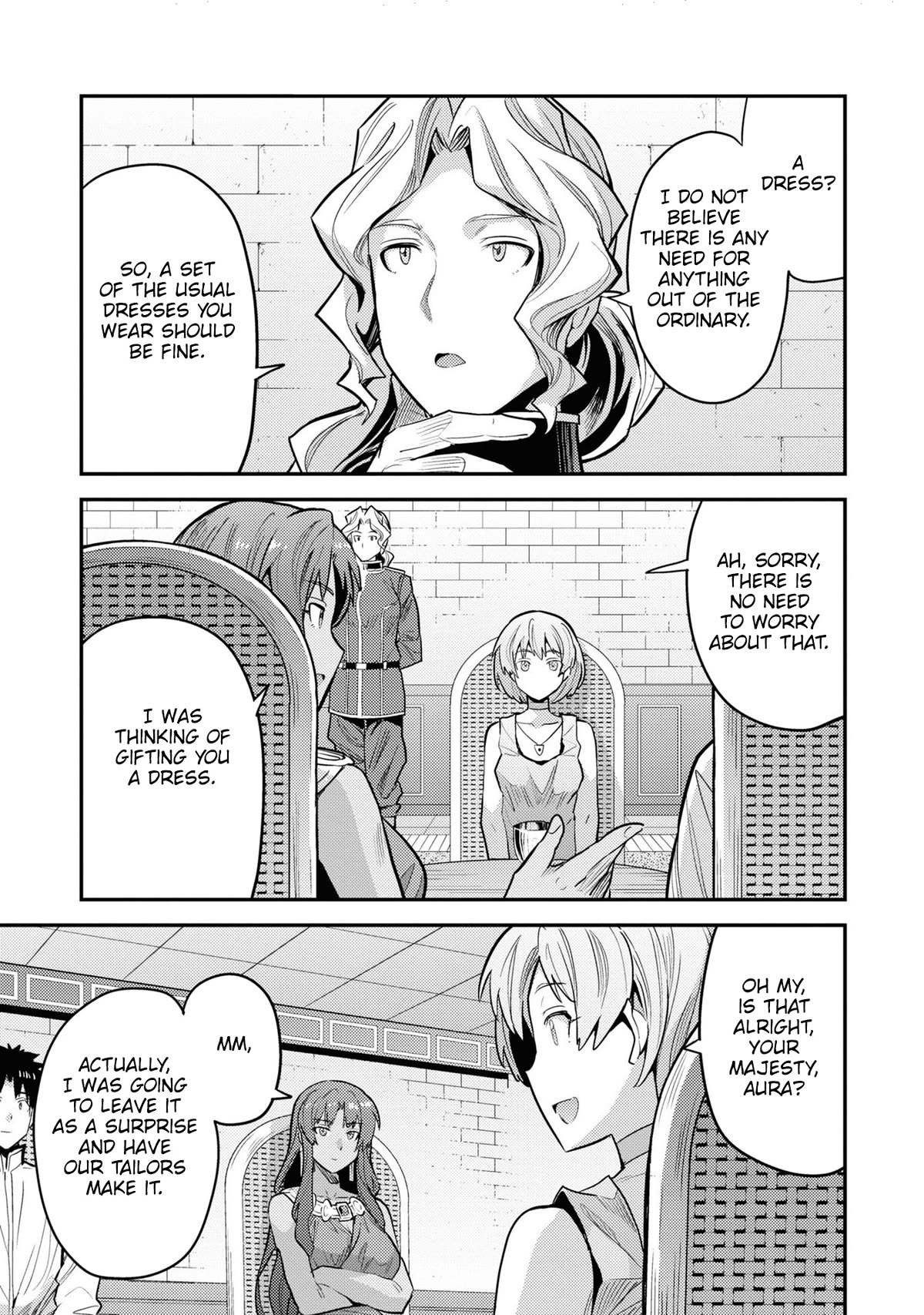 Risou no Himo Seikatsu Chapter 60 page 12 - Chapter 60: Capua Royal Family