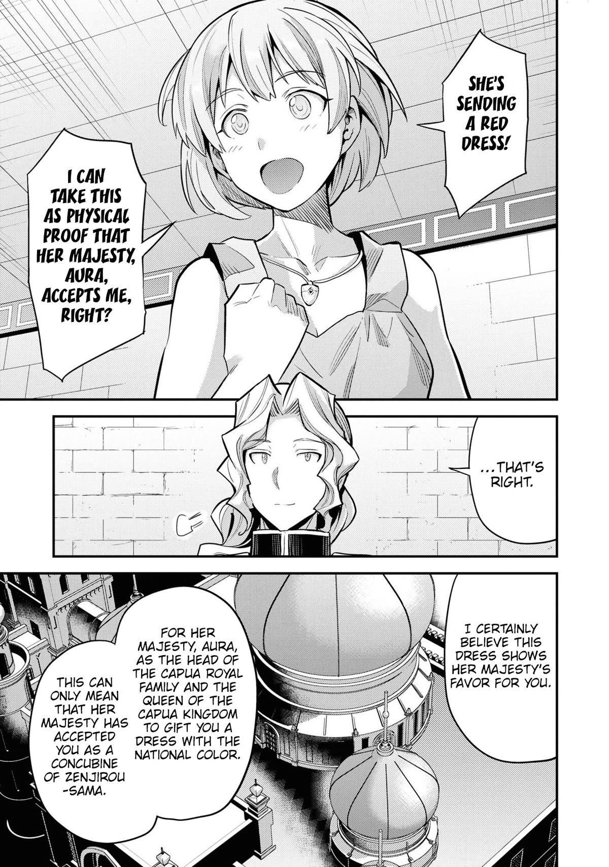 Risou no Himo Seikatsu Chapter 60 page 18 - Chapter 60: Capua Royal Family