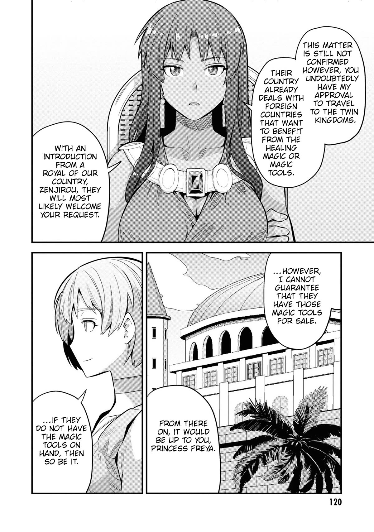 Risou no Himo Seikatsu Chapter 60 page 7 - Chapter 60: Capua Royal Family
