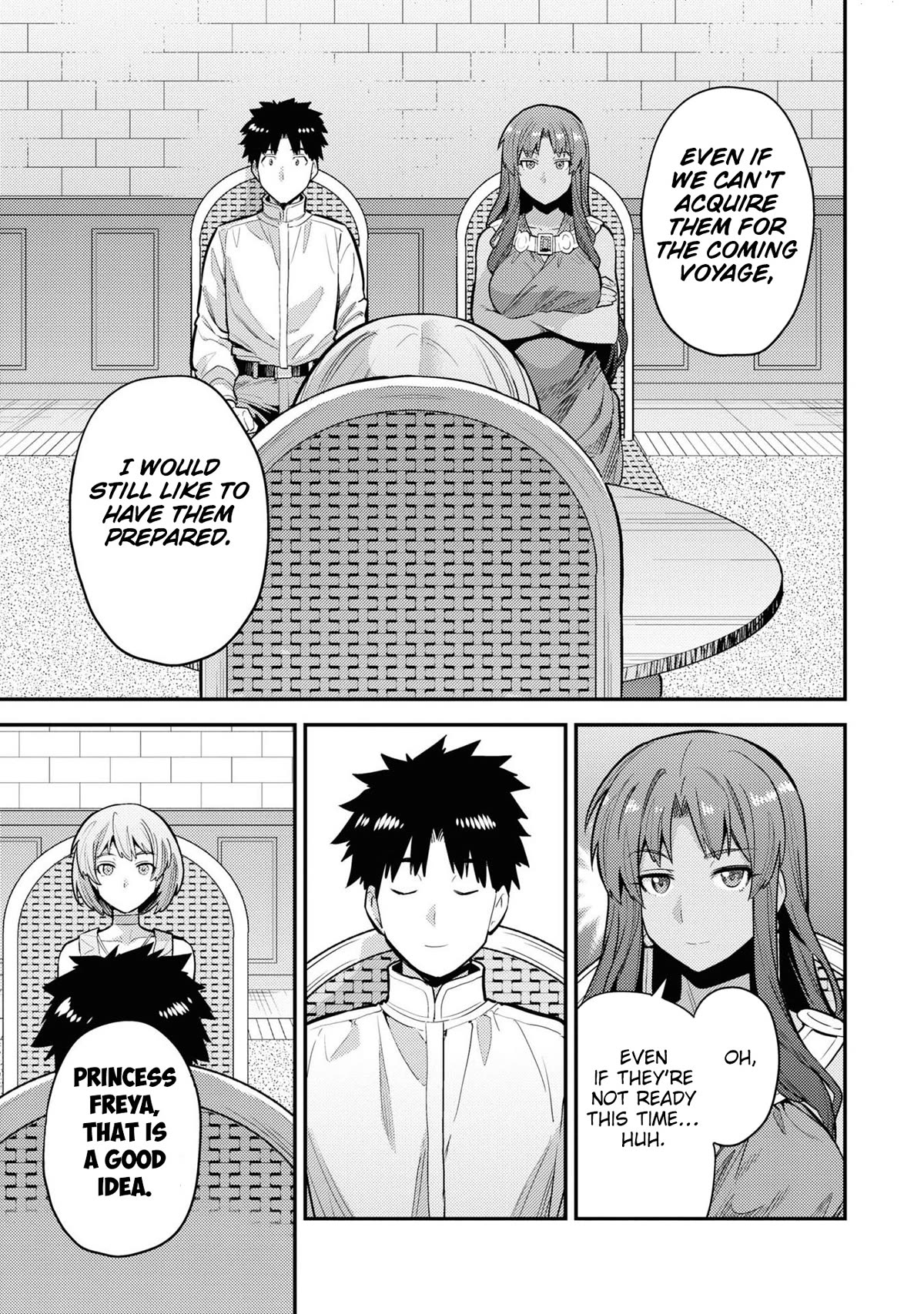 Risou no Himo Seikatsu Chapter 60 page 8 - Chapter 60: Capua Royal Family