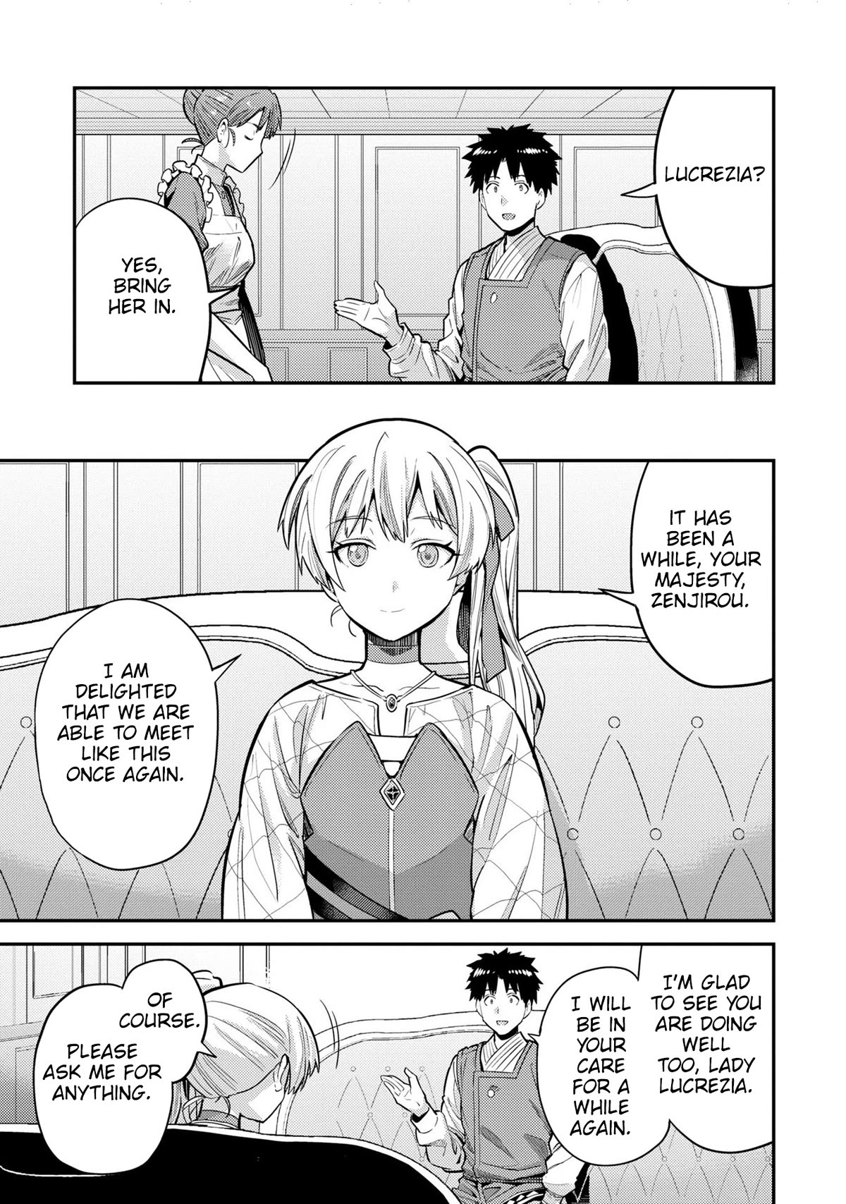Risou no Himo Seikatsu Chapter 61 page 10 - Chapter 61: A gift from the Queen