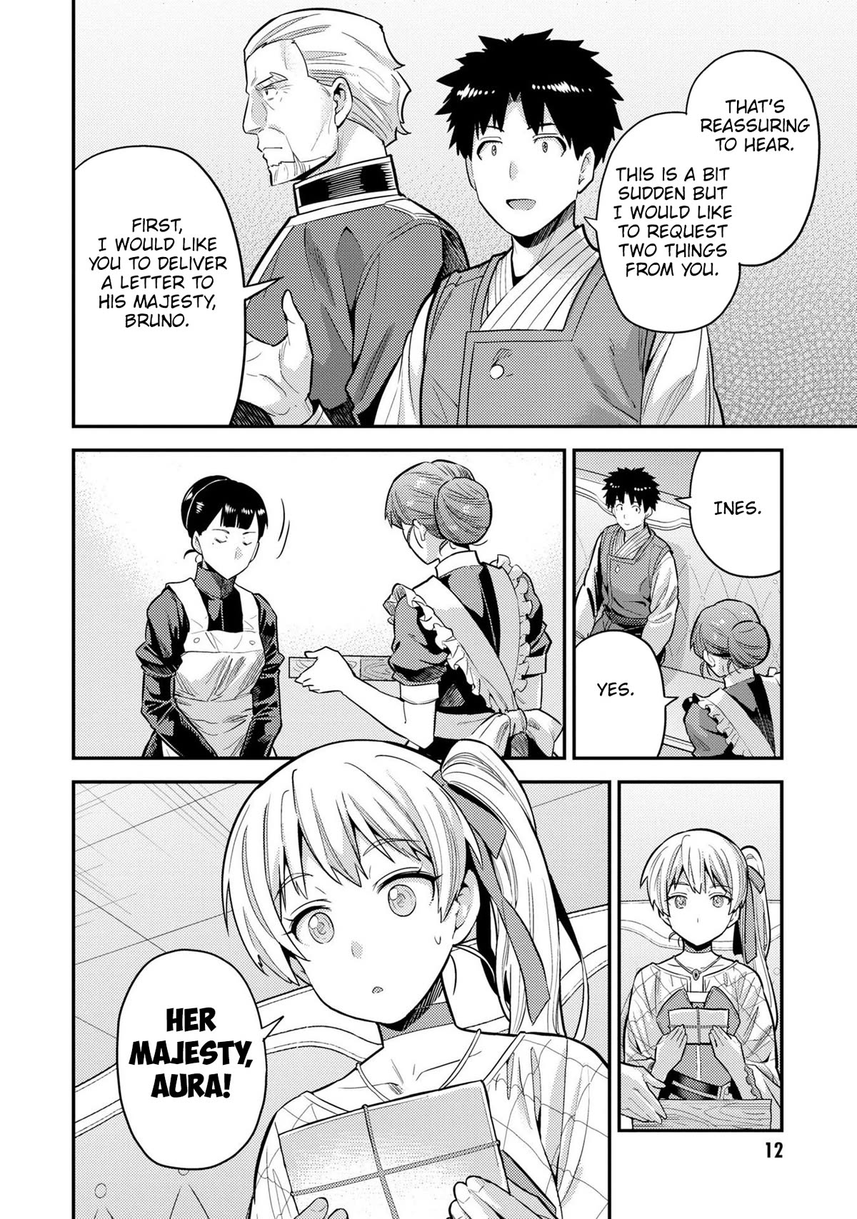 Risou no Himo Seikatsu Chapter 61 page 11 - Chapter 61: A gift from the Queen