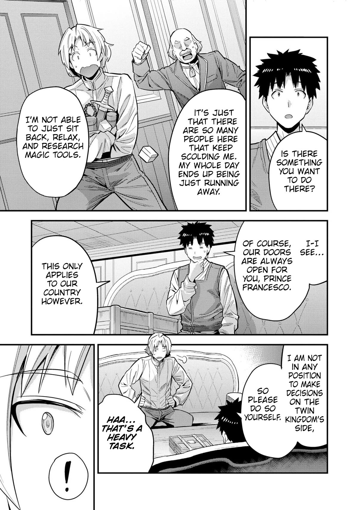 Risou no Himo Seikatsu Chapter 61 page 24 - Chapter 61: A gift from the Queen