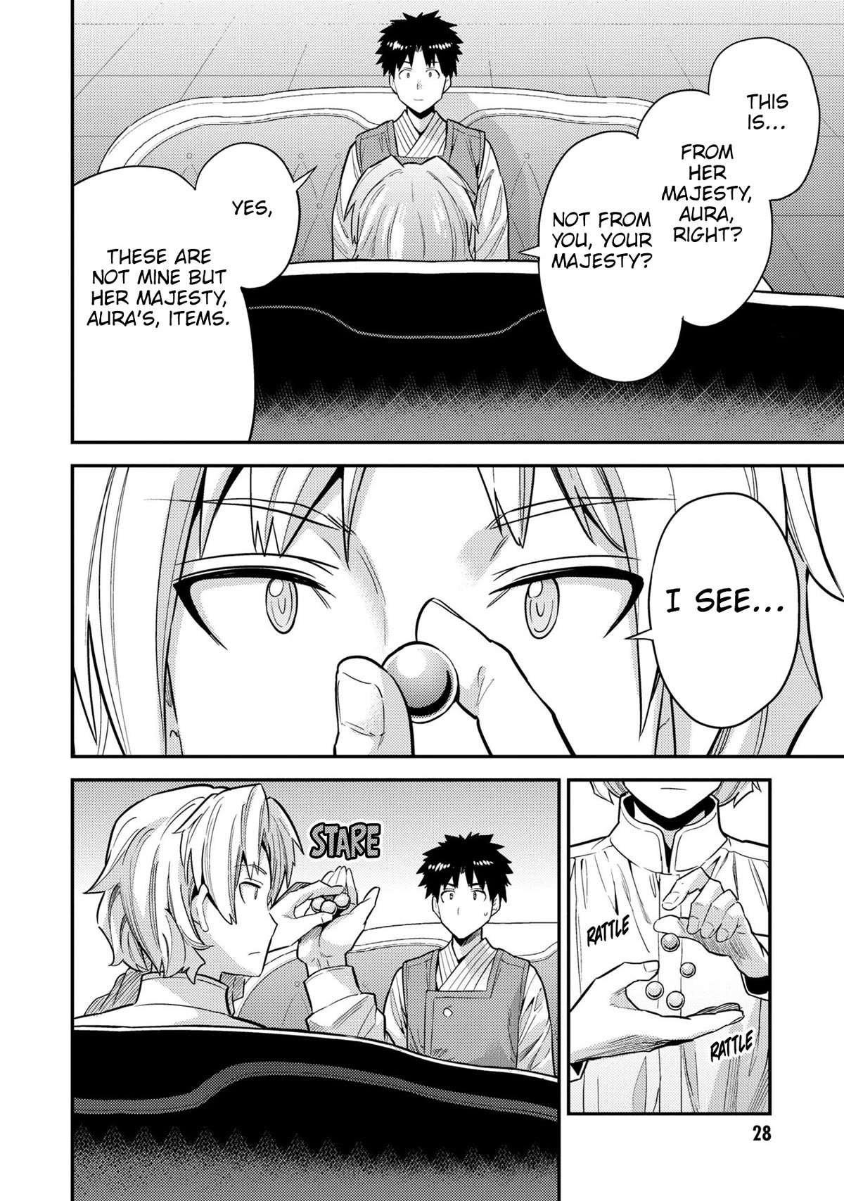 Risou no Himo Seikatsu Chapter 61 page 27 - Chapter 61: A gift from the Queen