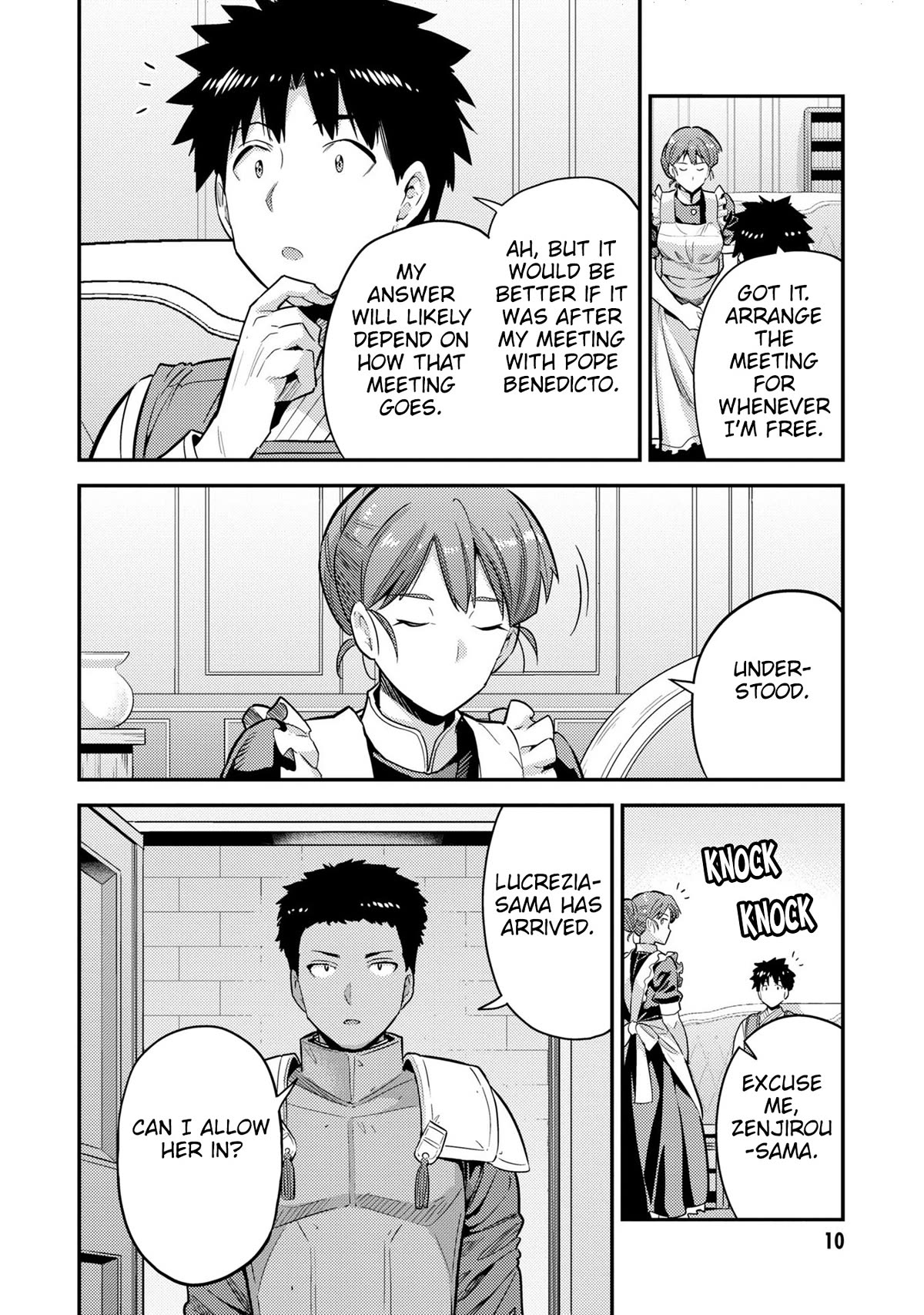 Risou no Himo Seikatsu Chapter 61 page 9 - Chapter 61: A gift from the Queen