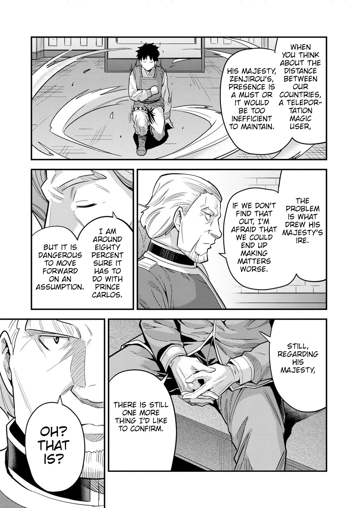 Risou no Himo Seikatsu Chapter 62 page 34 - Chapter 62: Behind the Negotiations